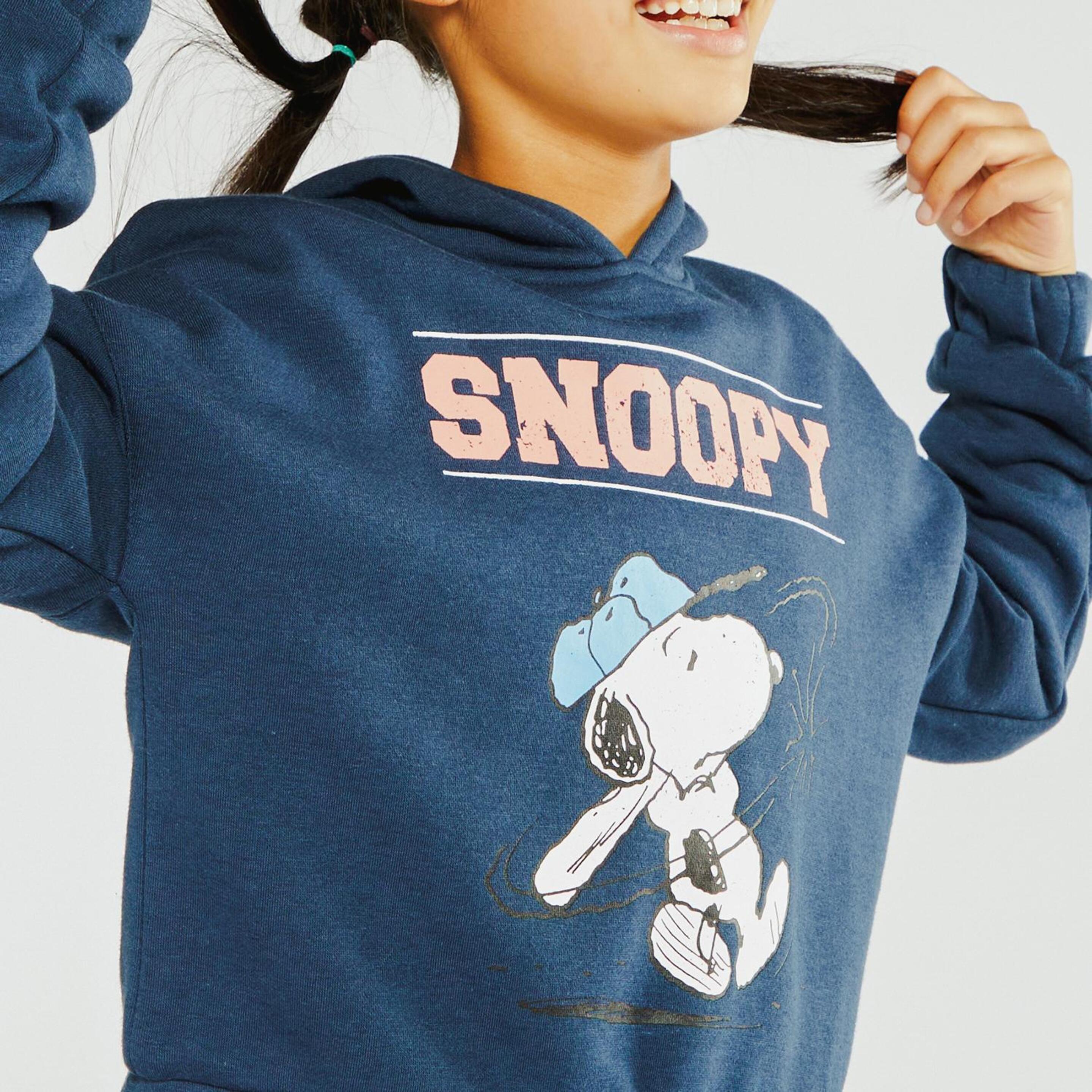 Snpy Peanuts Jra Sudadera Cap. Crop Excl.