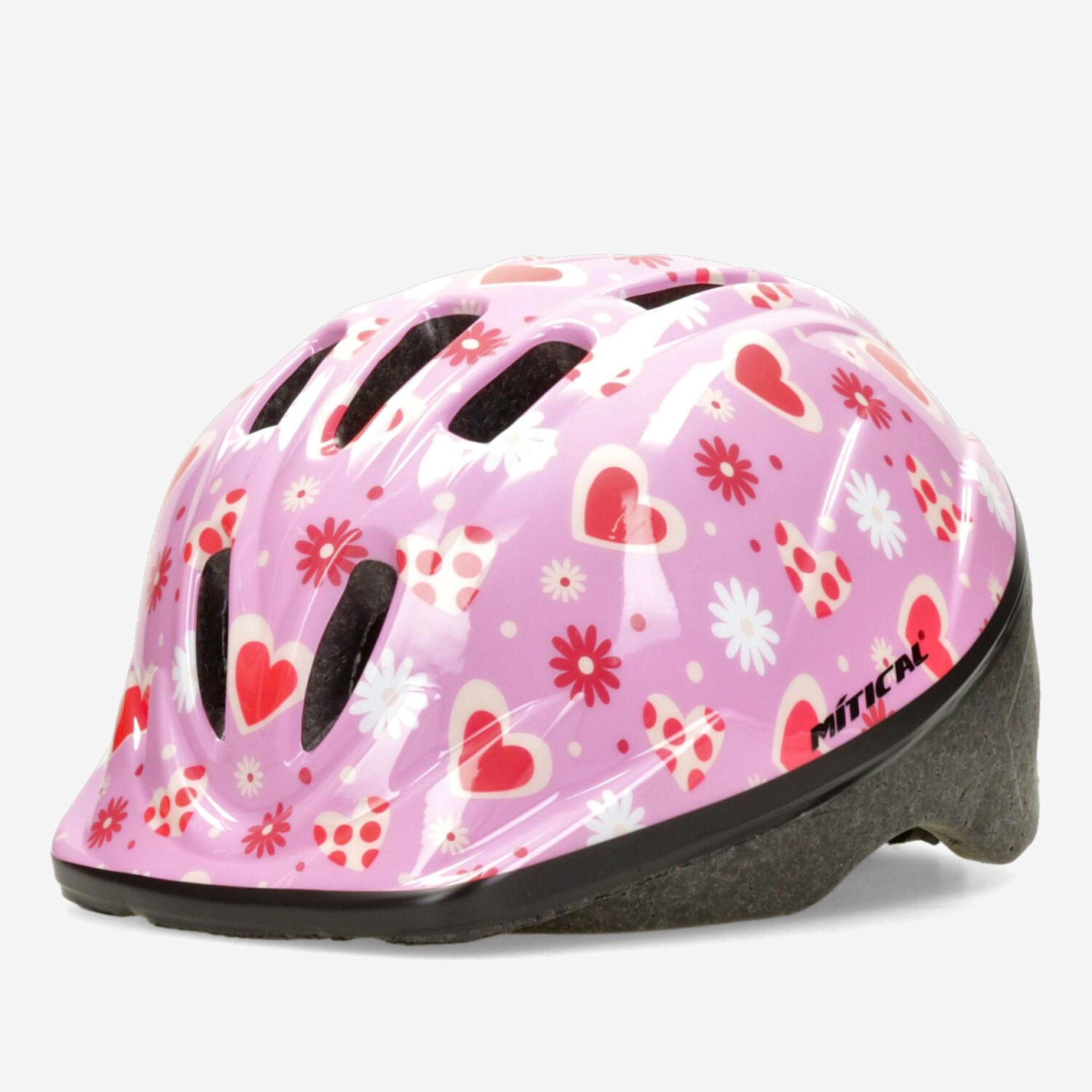 Capacete Mítical - rosa - Capacete Ciclismo Menina