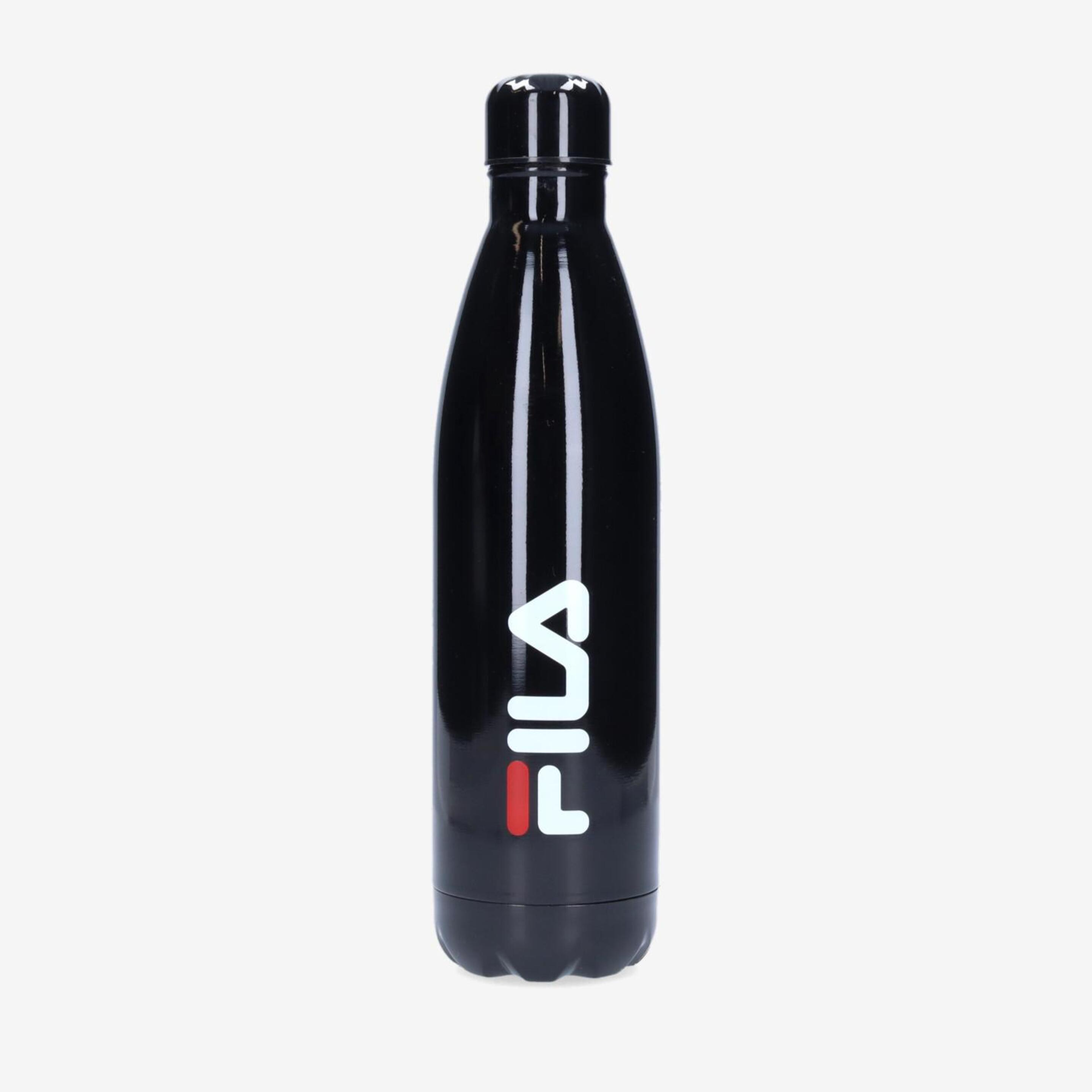 Botella Agua Fila - negro - Botella Agua Reutilizable 0,75l