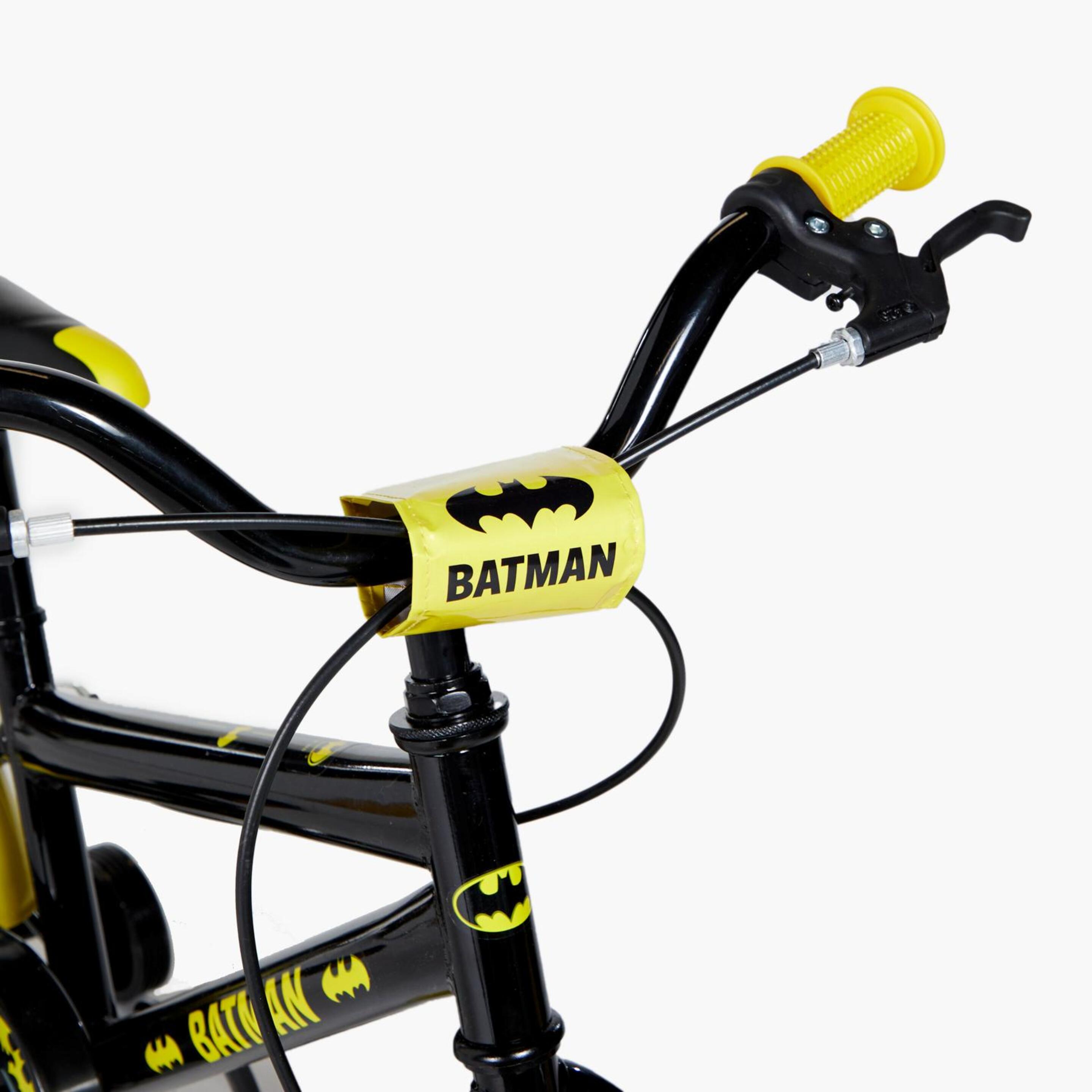 Bicicleta Batman - Negro - Bici Niños DC Comics