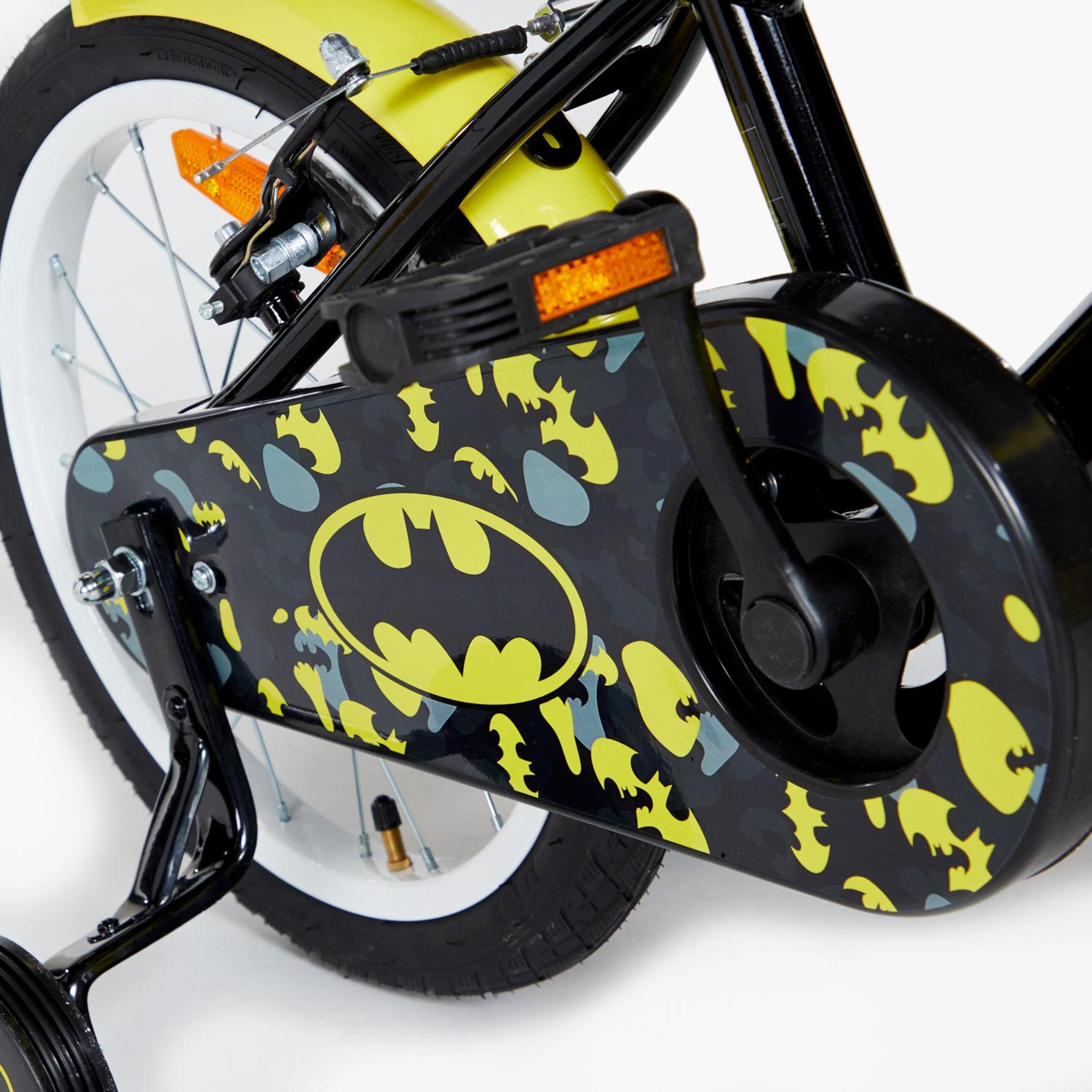 Bicicleta Batman - Negro - Bici Niños DC Comics
