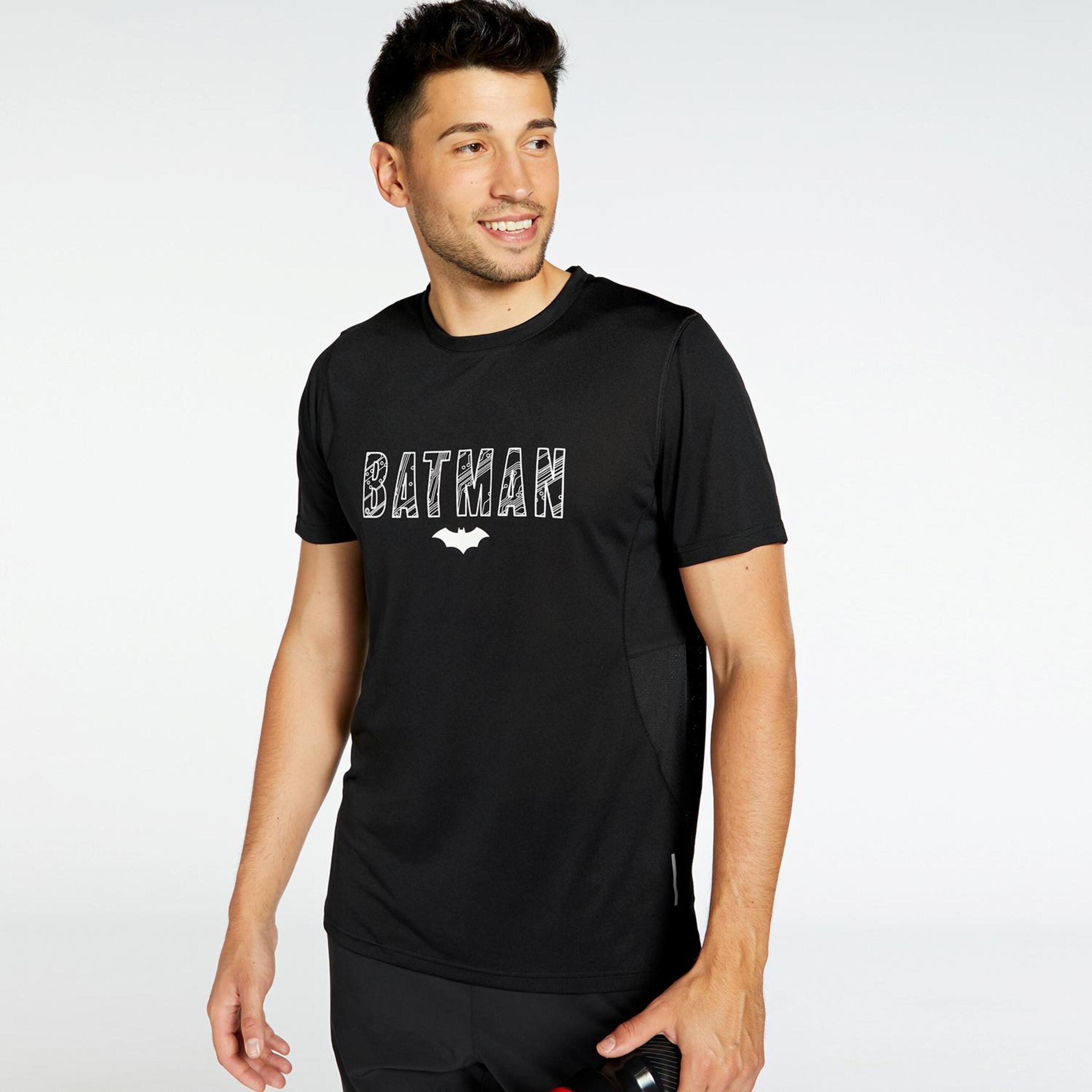017122-wa Dc Cro Camiseta M/c Alg. Run Batman Exc