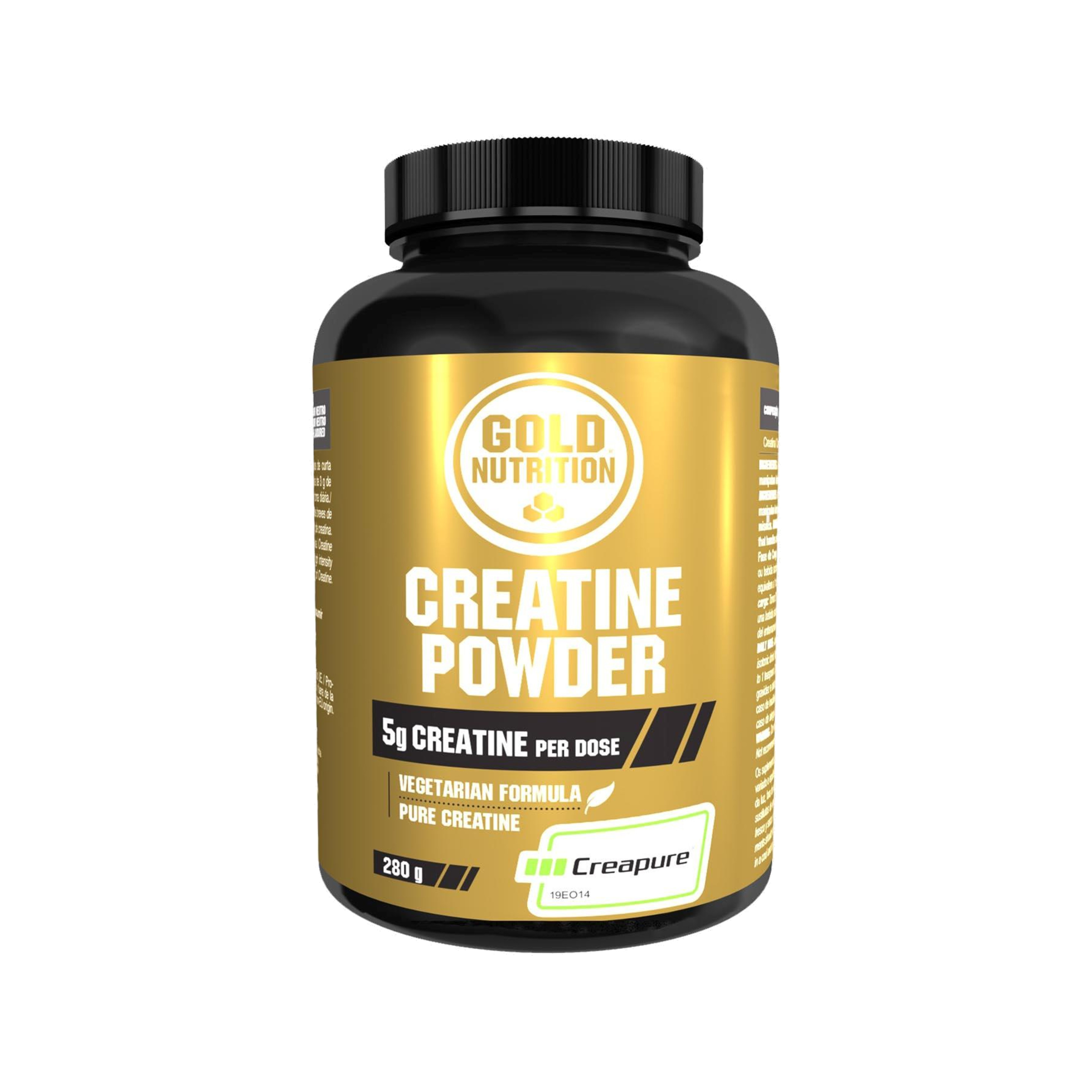 Gold Nutrition Creapure Powder 280g - unico - Creatina