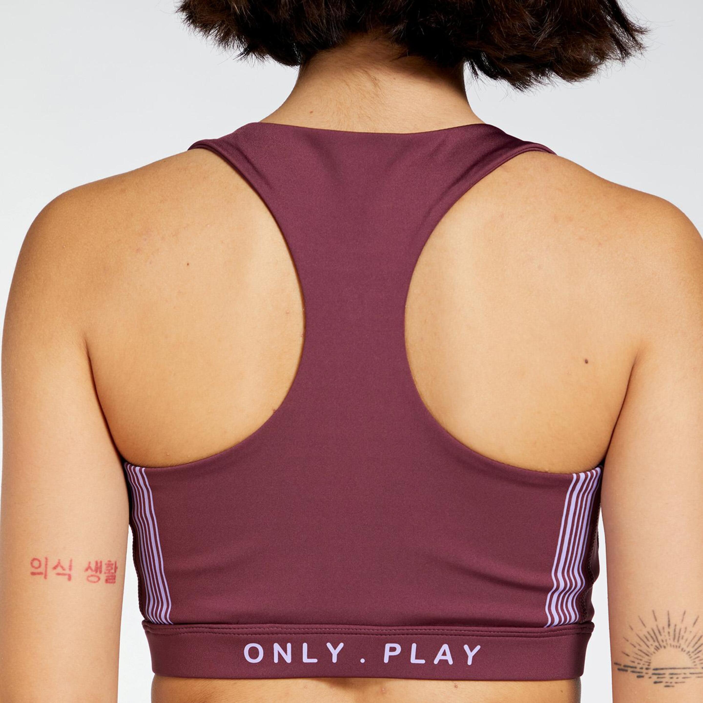 Only Play Onpehy - Roxo - Soutien Ginásio Mulher | Sport Zone