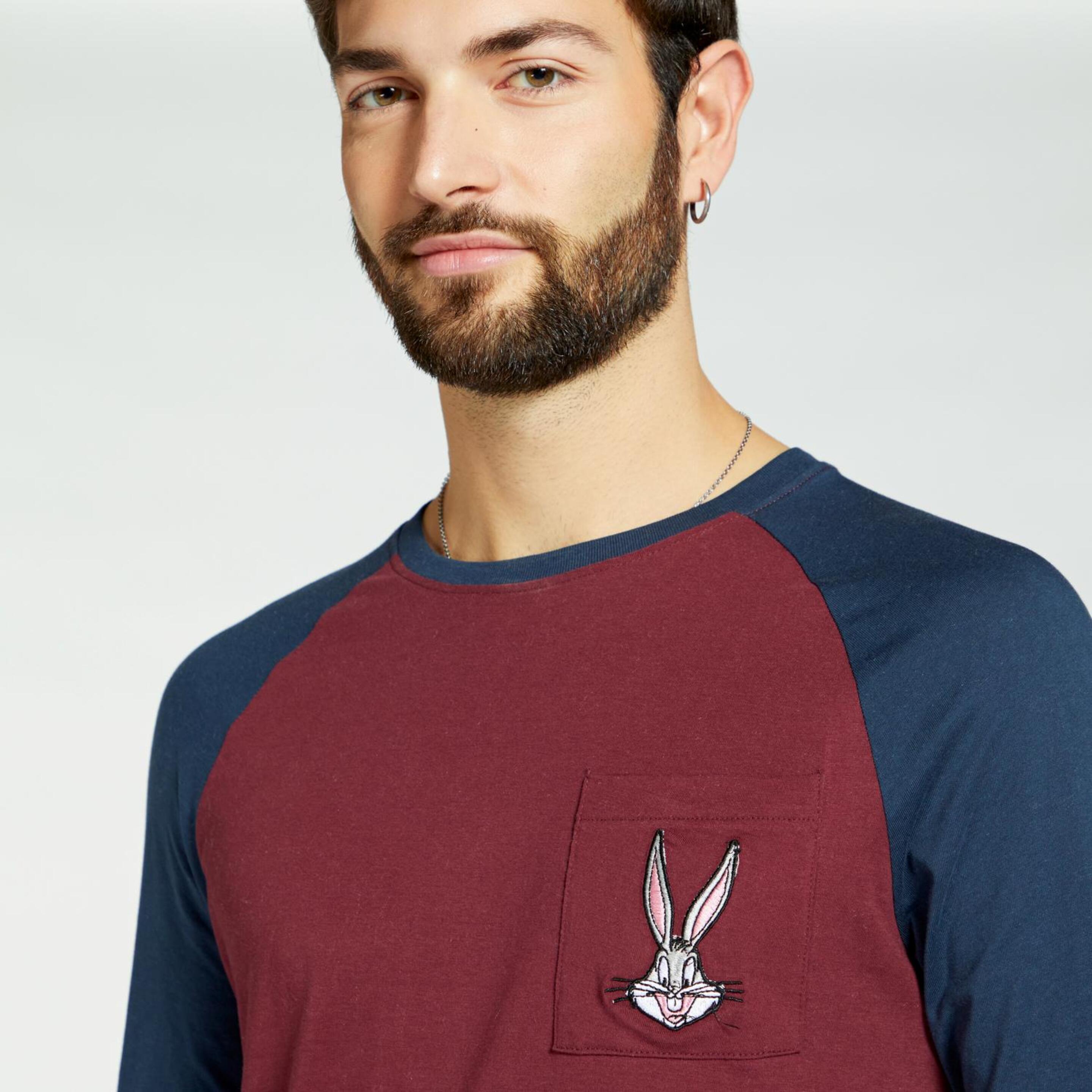 Camiseta Looney Tunes - Marino - Camiseta Hombre Warner