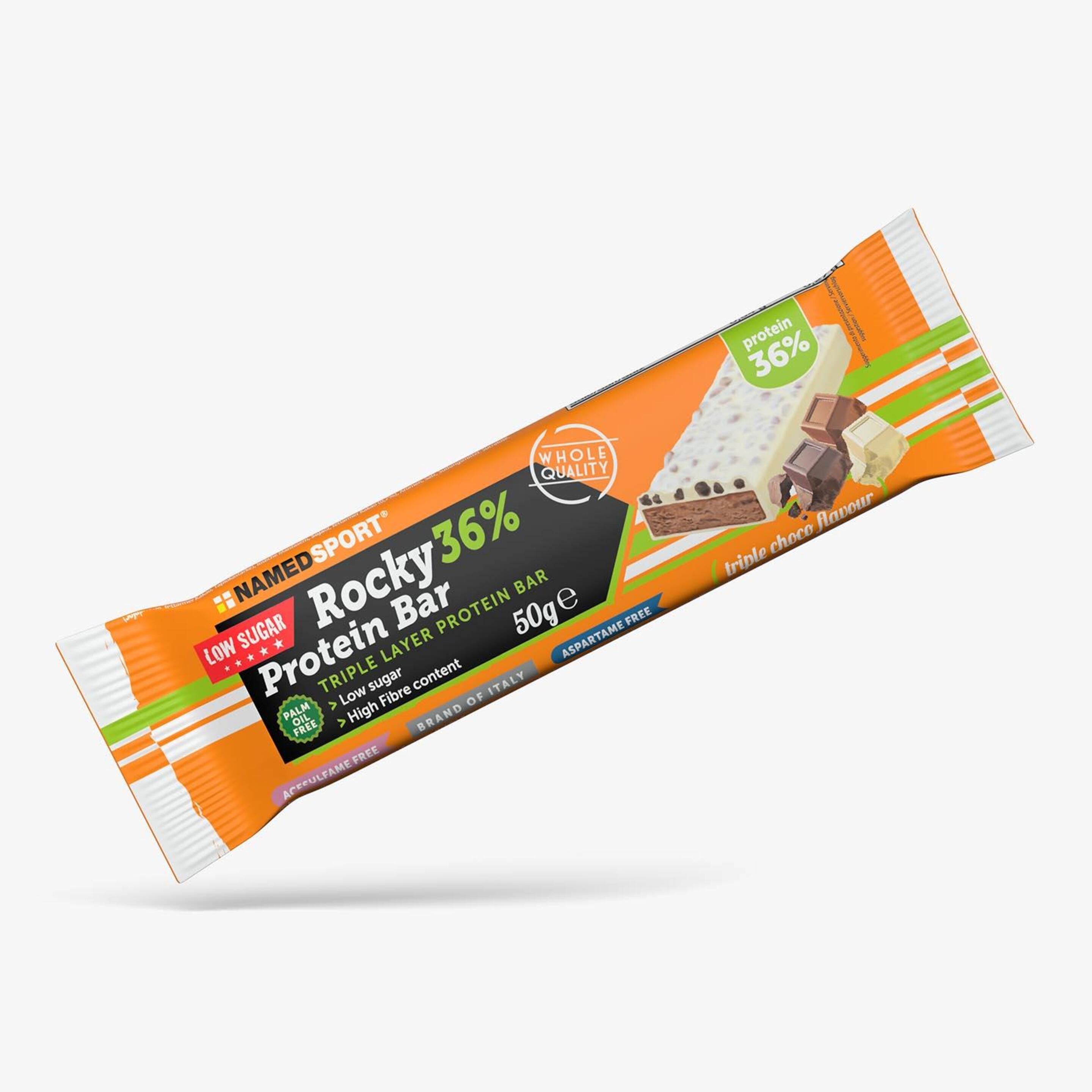 Namedsport Rocky - unico - Barrita Proteica Chocolate 50g