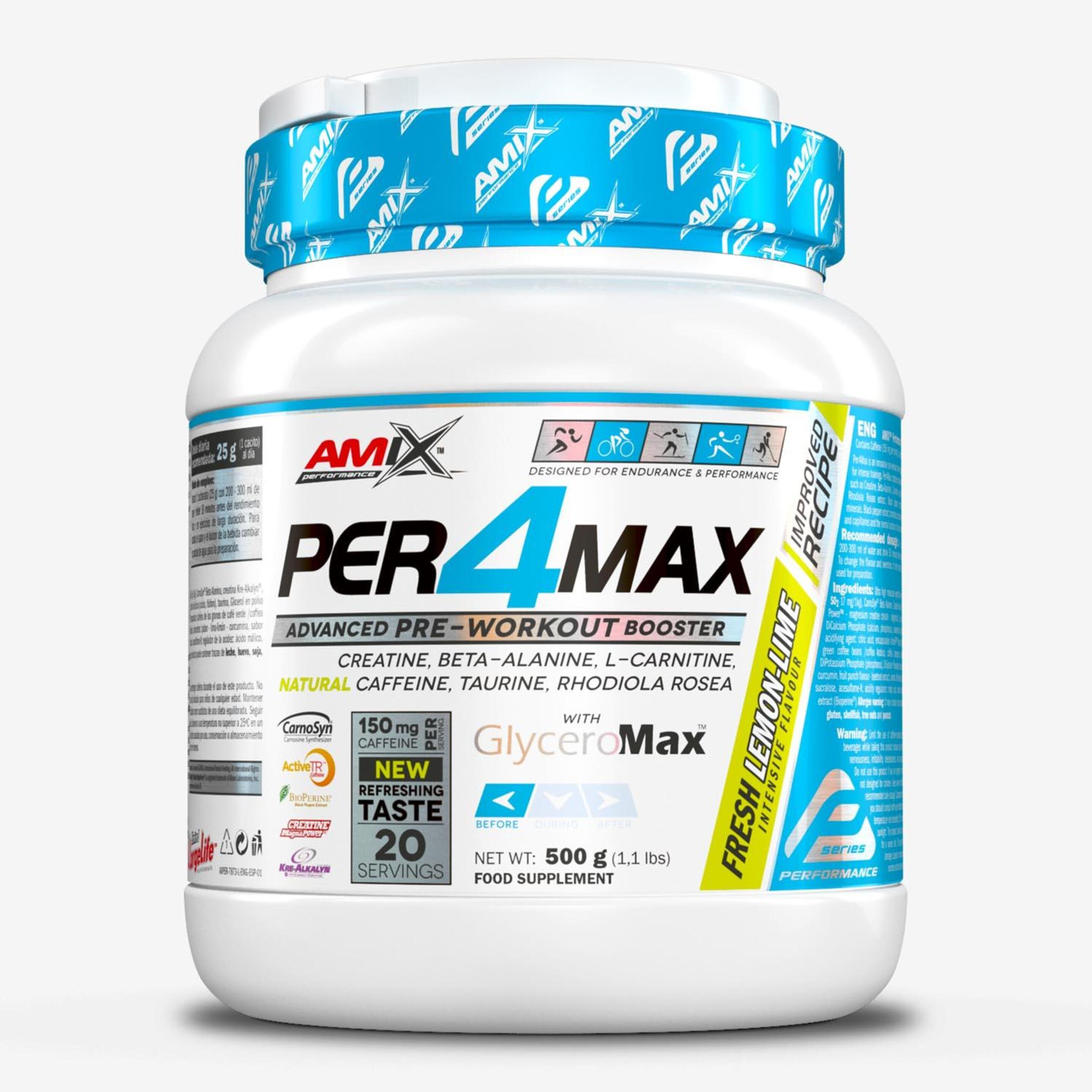 Amix Per4Max Limón - Único - Vitaminas