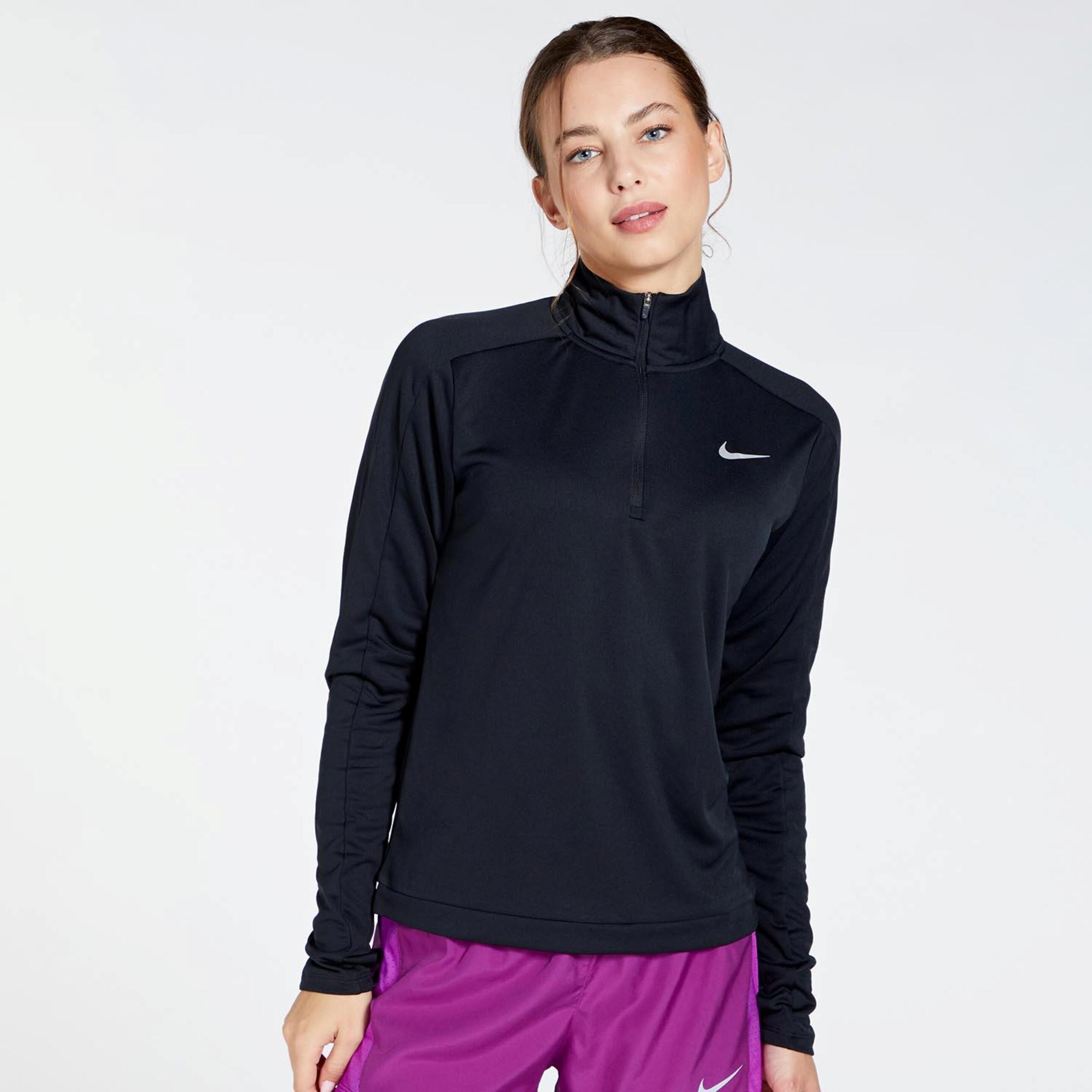 Sudadera Térmica Nike - negro - Sudadera Running Mujer