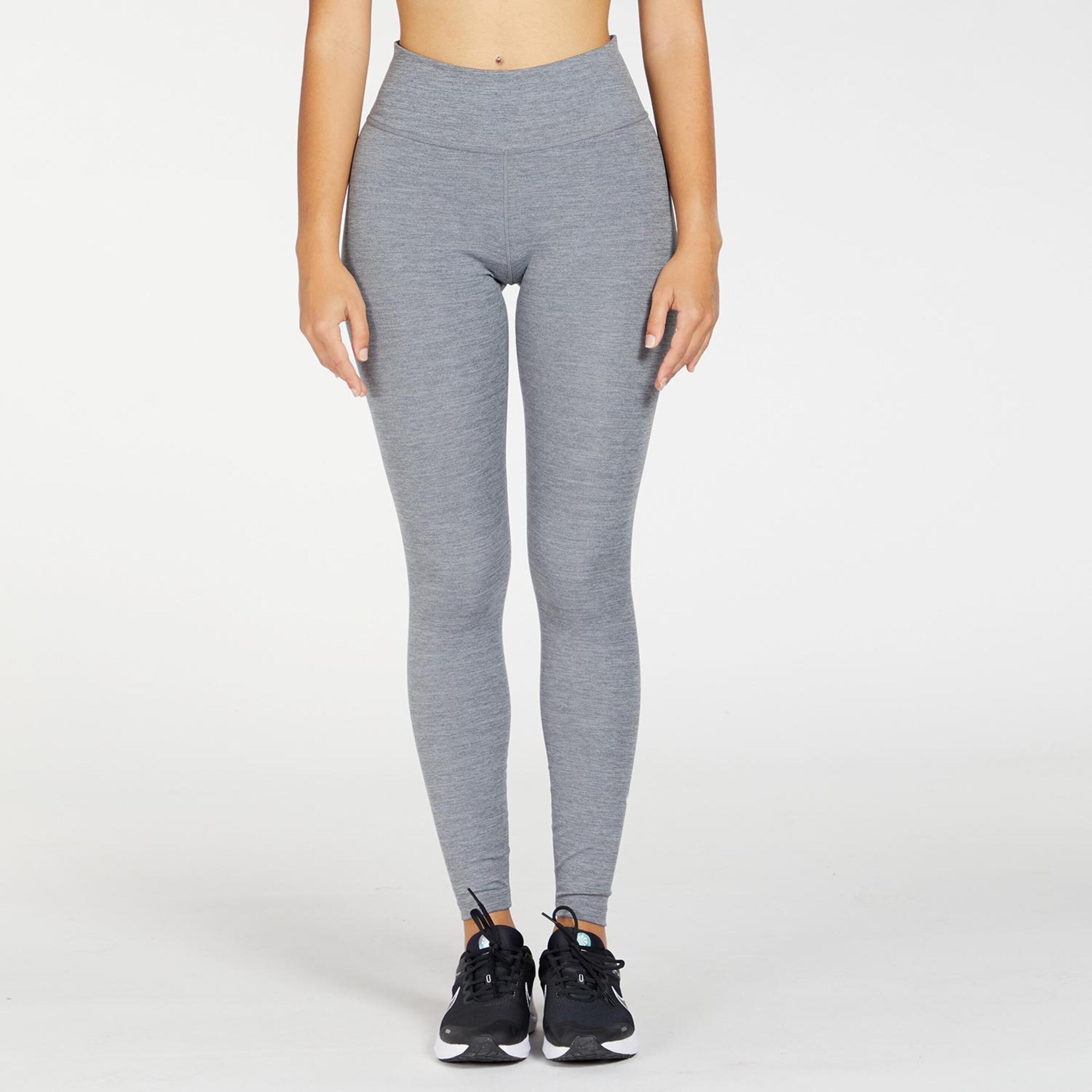 Nike Dri-fit One - gris - Mallas Running Mujer