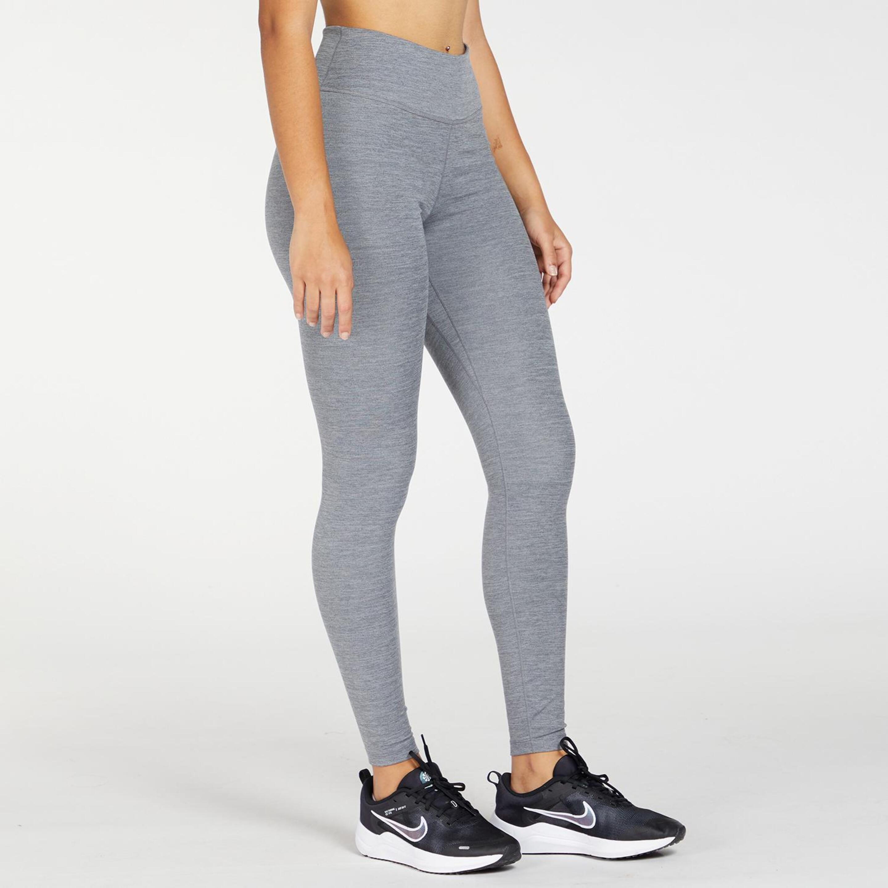 Nike Dri-FIT One - Gris - Mallas Running Mujer