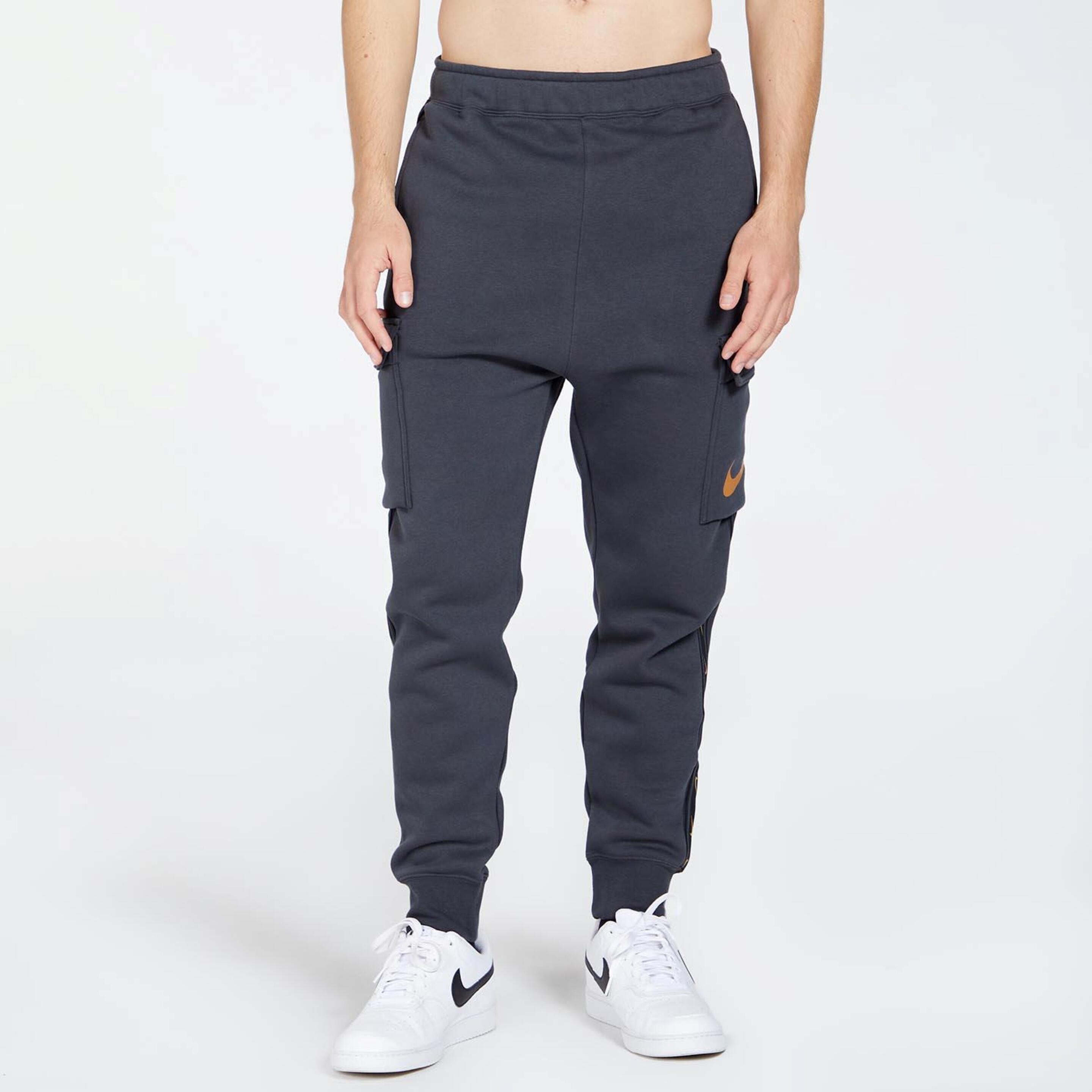 Nike Repeat - gris - Pantalón Hombre