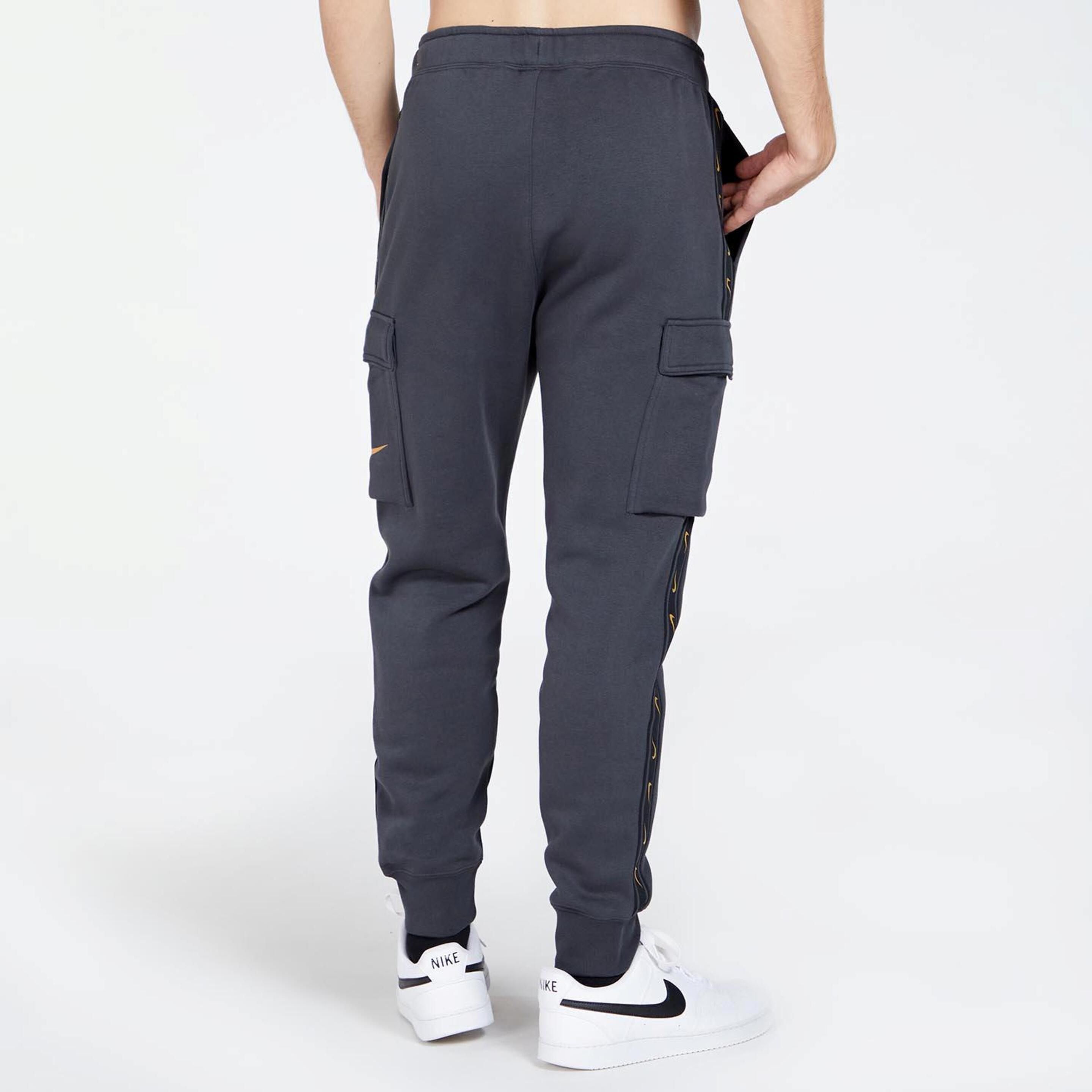 Nike Repeat - Gris - Pantalón Hombre