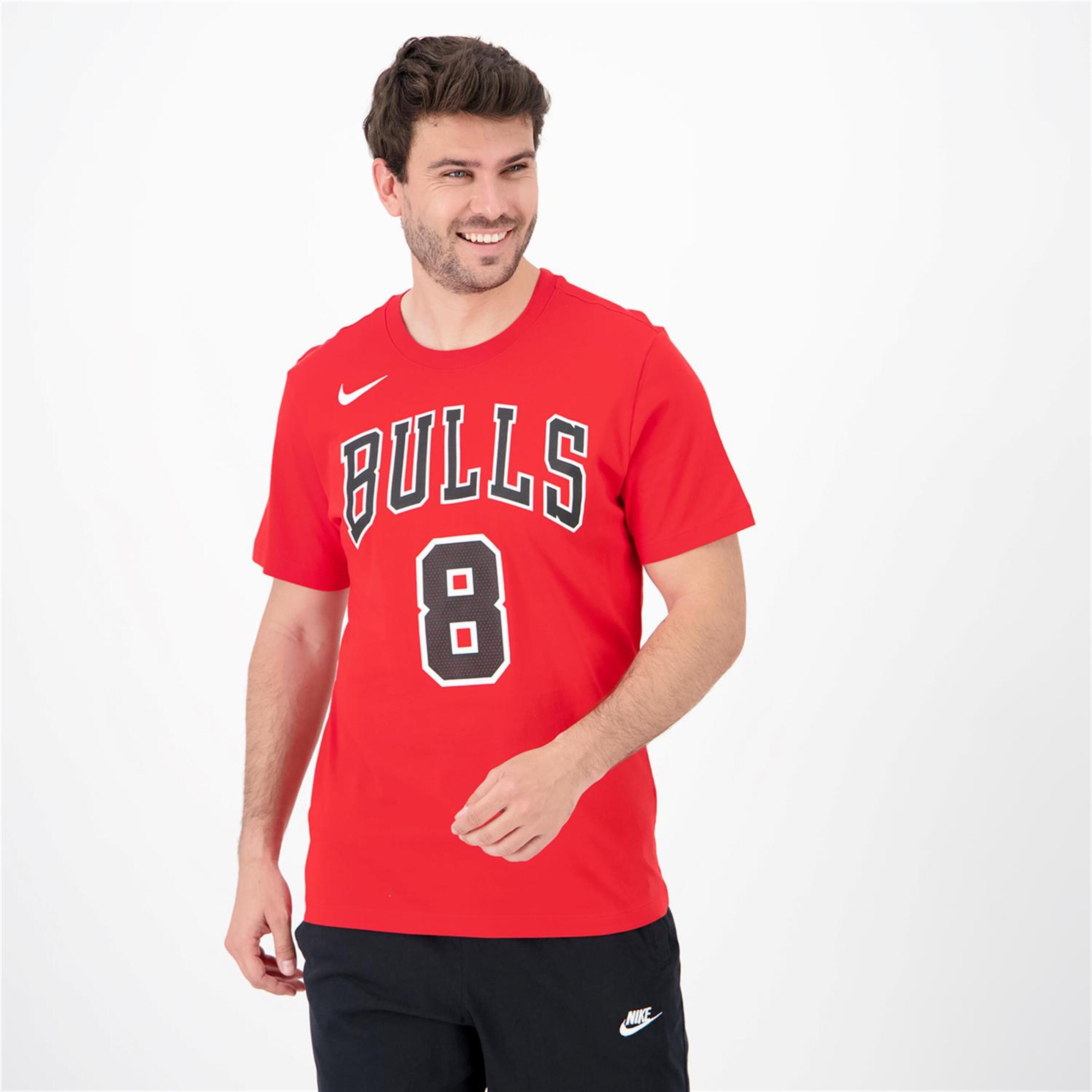 Nike Chicago Bulls - rojo - Camiseta Basket Hombre