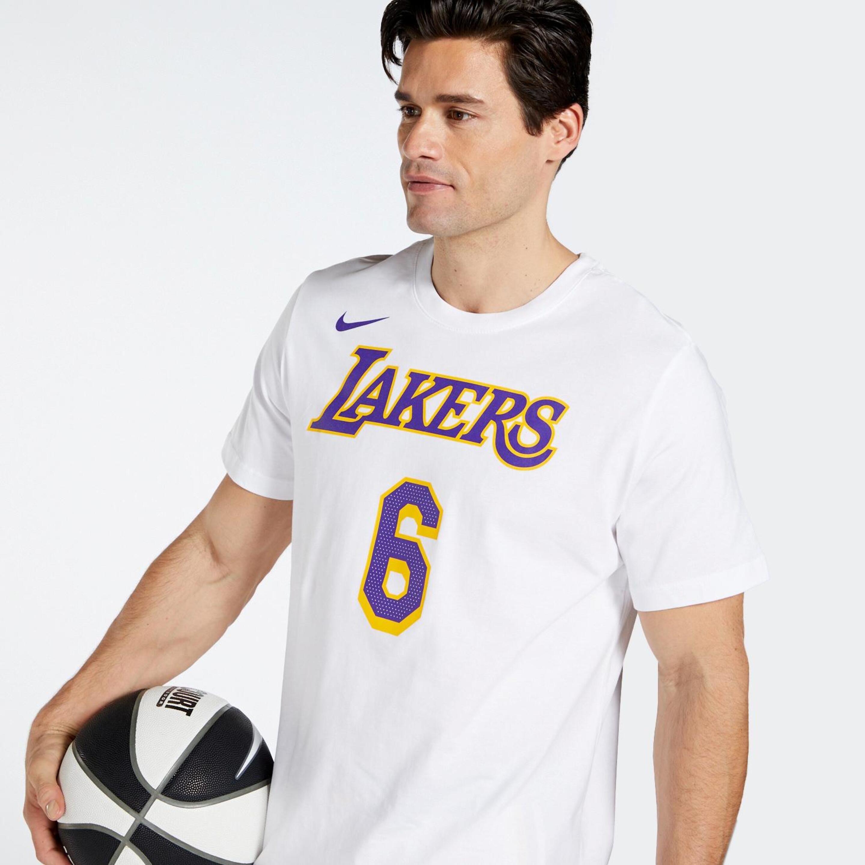 La Lakers Cro Camiseta Mc Basket L James