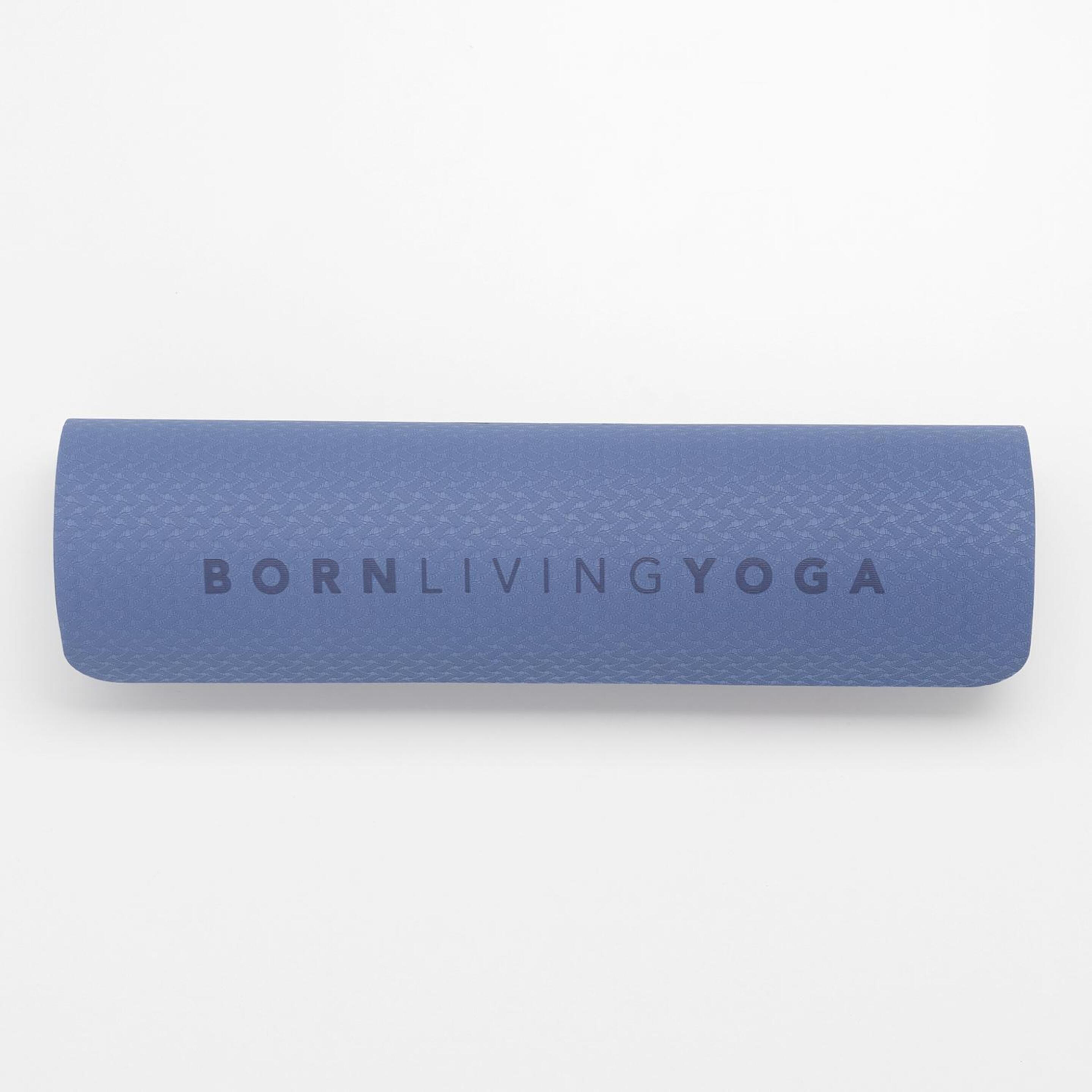 Born Living Yoga Mat Wave - azul - 
