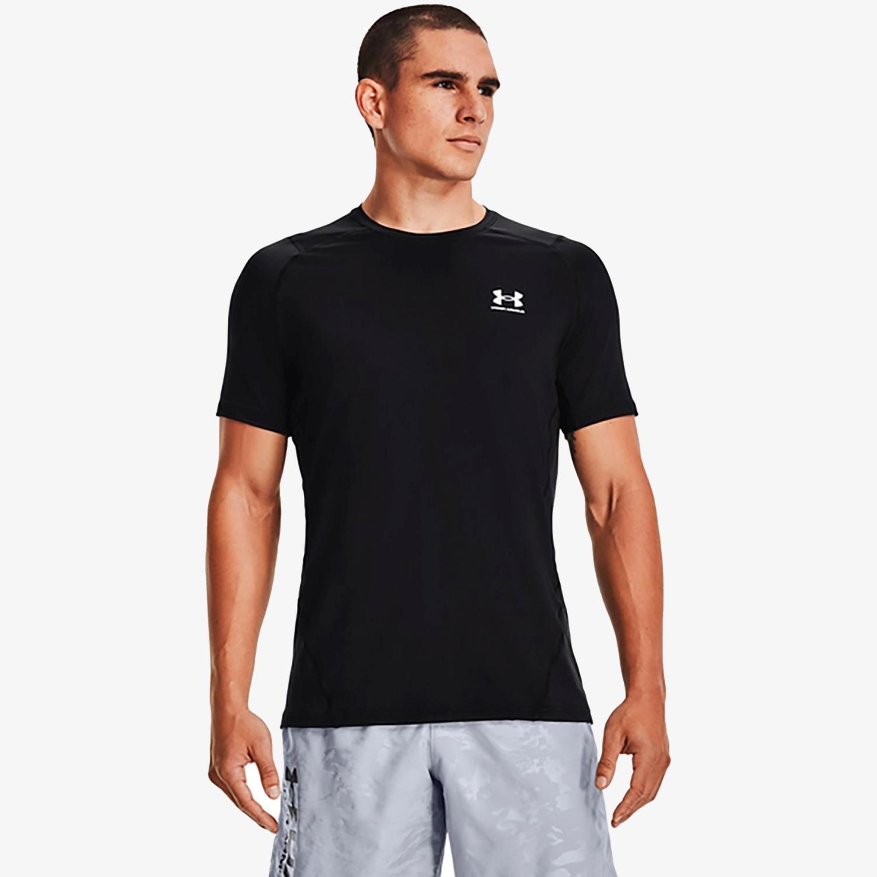 Camiseta Running Under Armour - negro - Camiseta Hombre