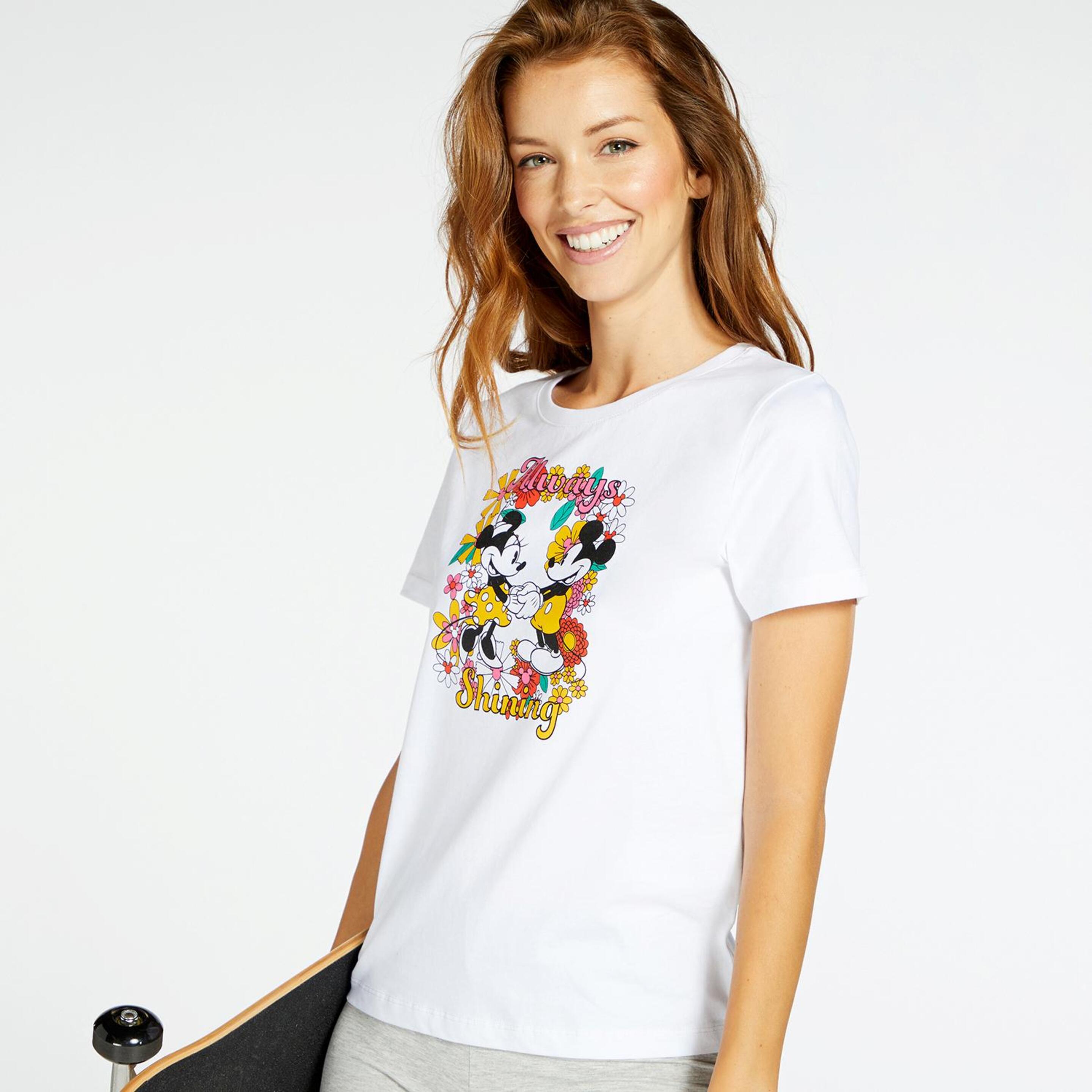 Camiseta Mickey - blanco - Camiseta Mujer