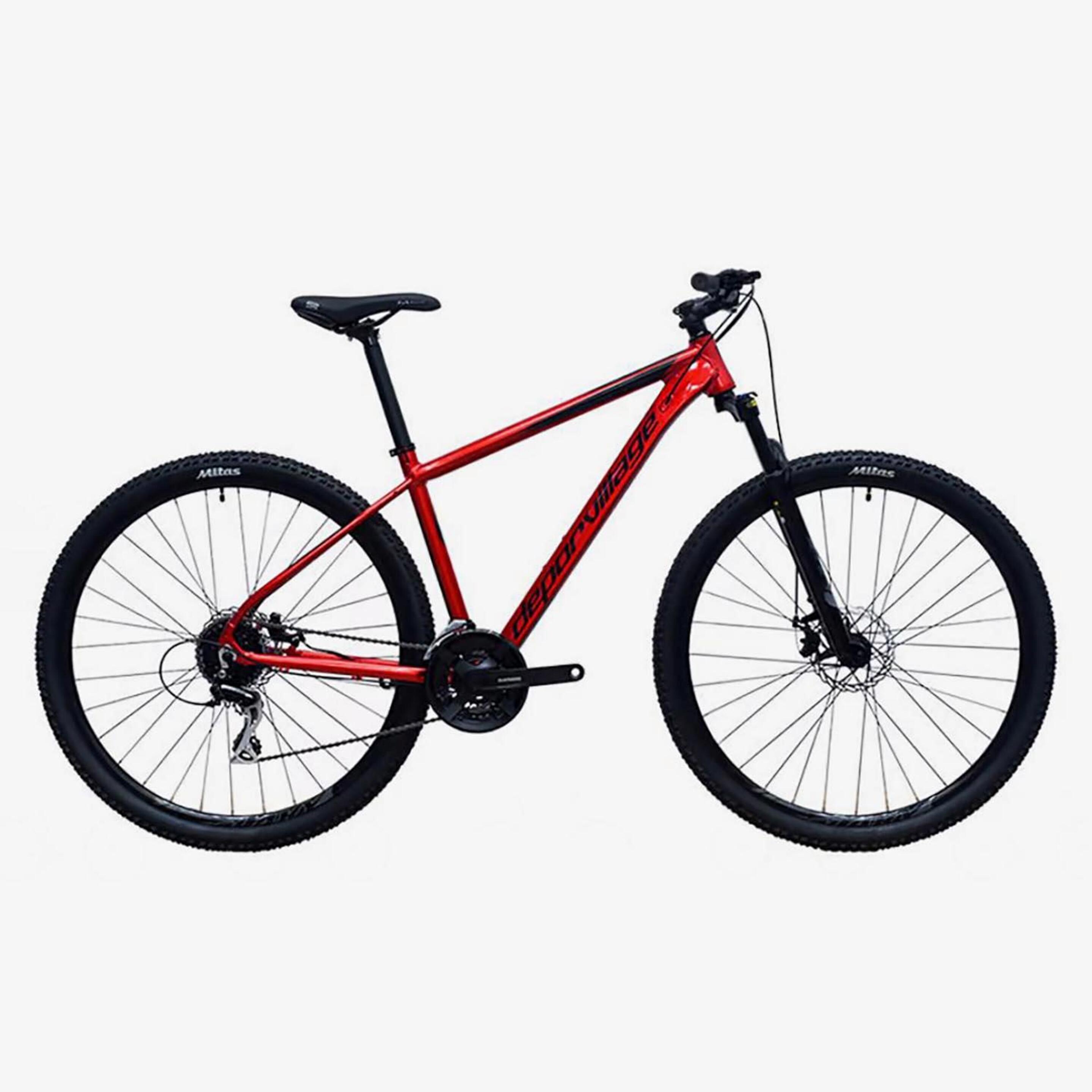 Deporvillage Sl100 29" - rojo - Bicicleta Montaña