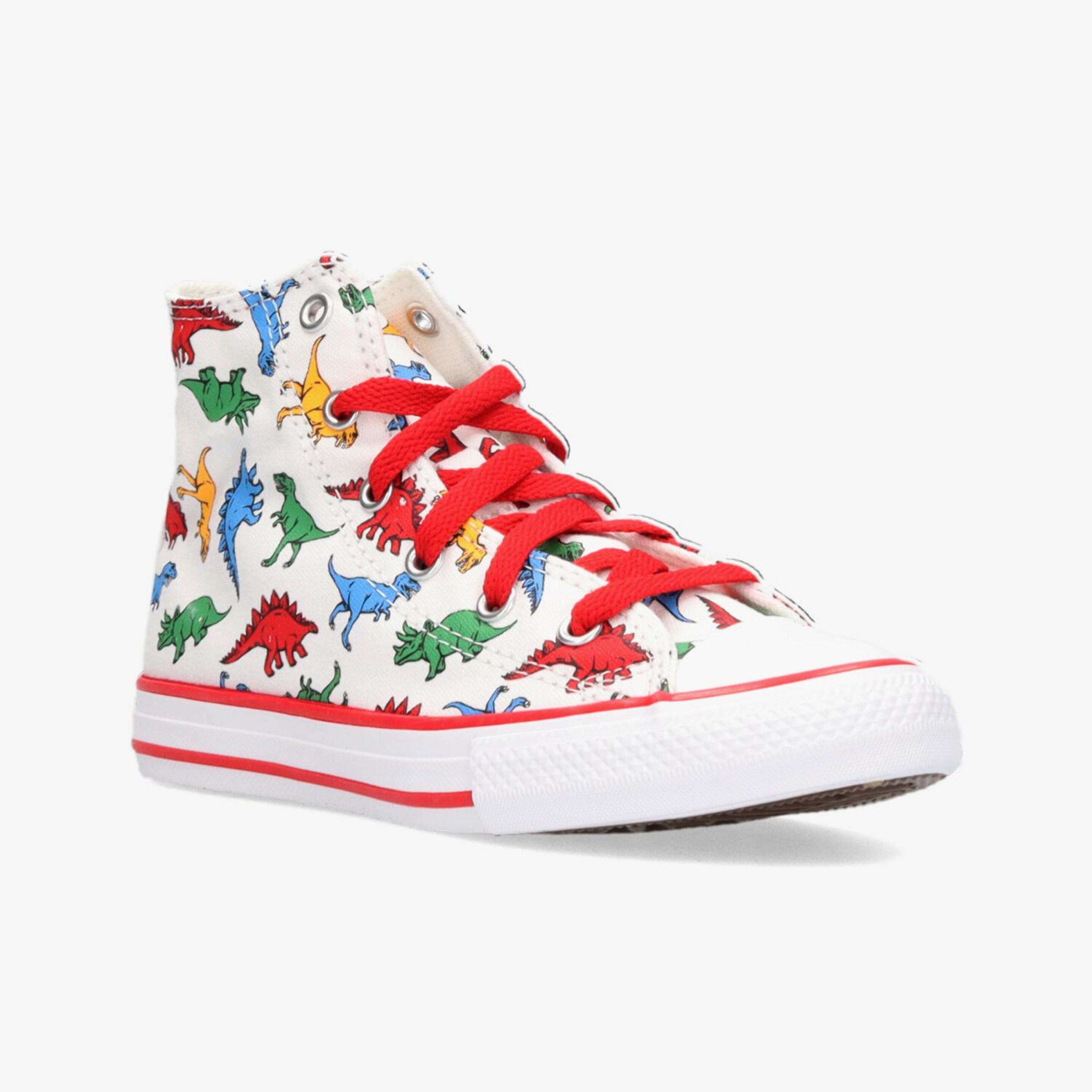 Chuck Taylor All Star Dinosaurs Kid Bota Lona Cor