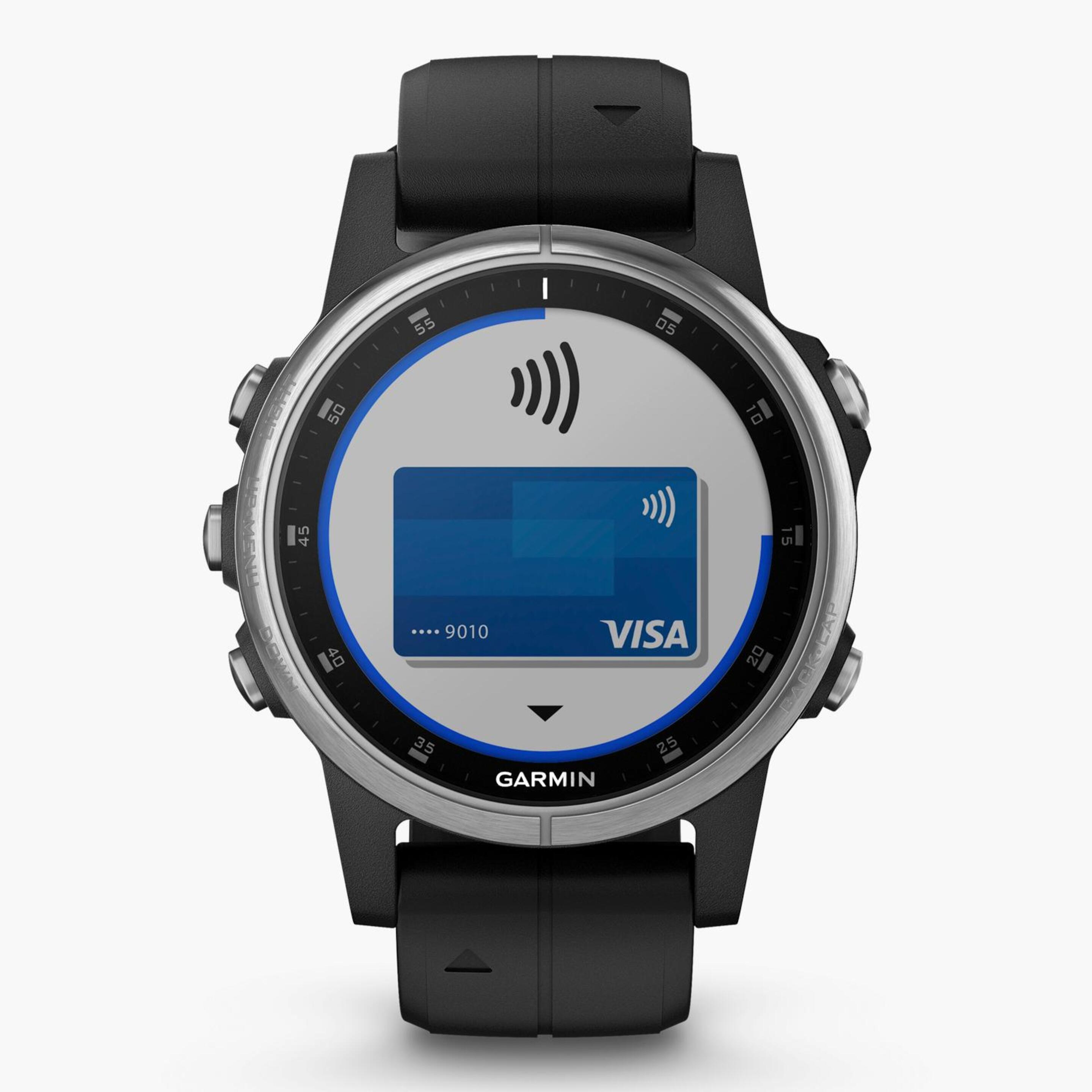 Smartwatch Garmin Fenix 5s Plus Zafiro - negro - Relógio Running