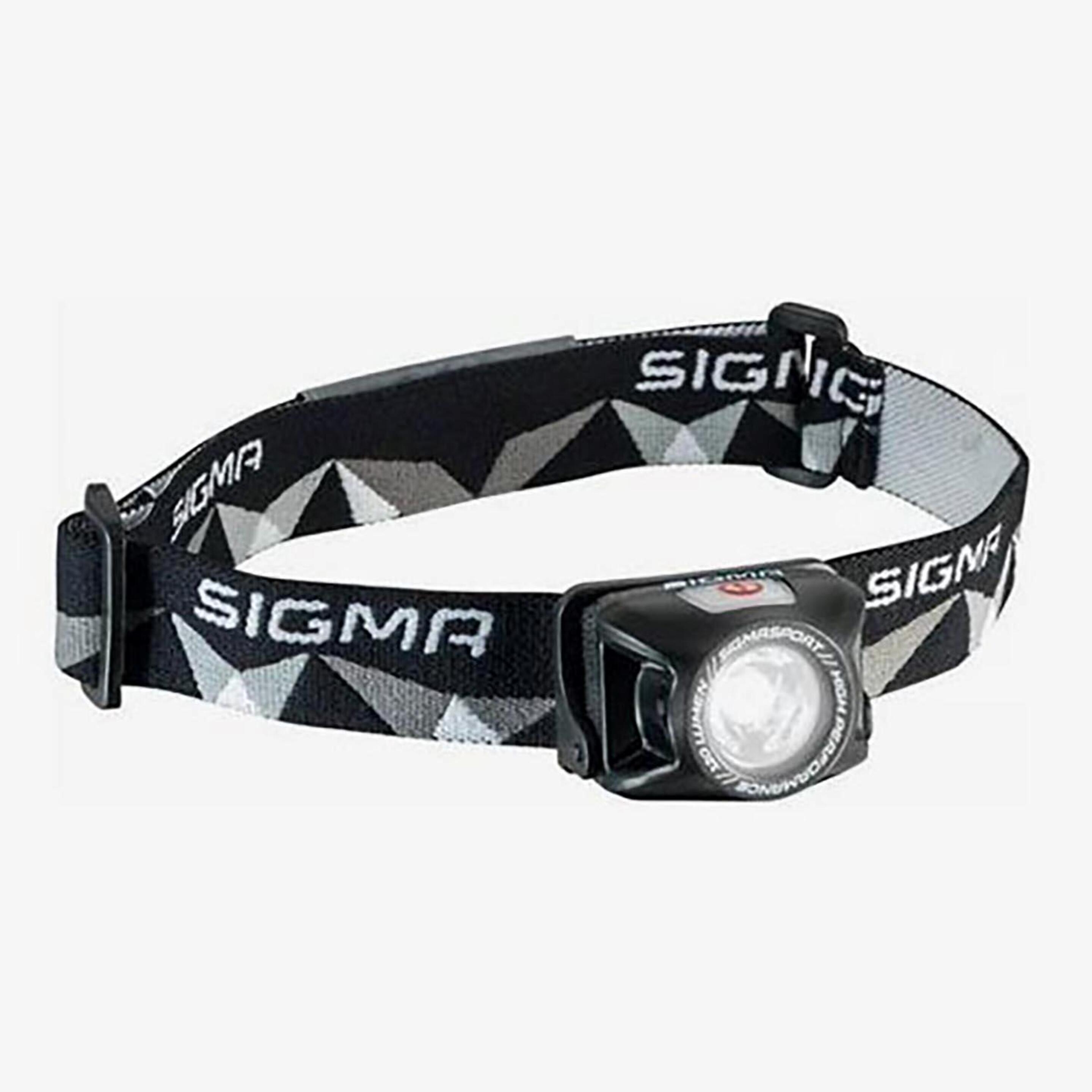 Sigma Id Tri - Preto - Lanterna Frontal | Sport Zone MKP