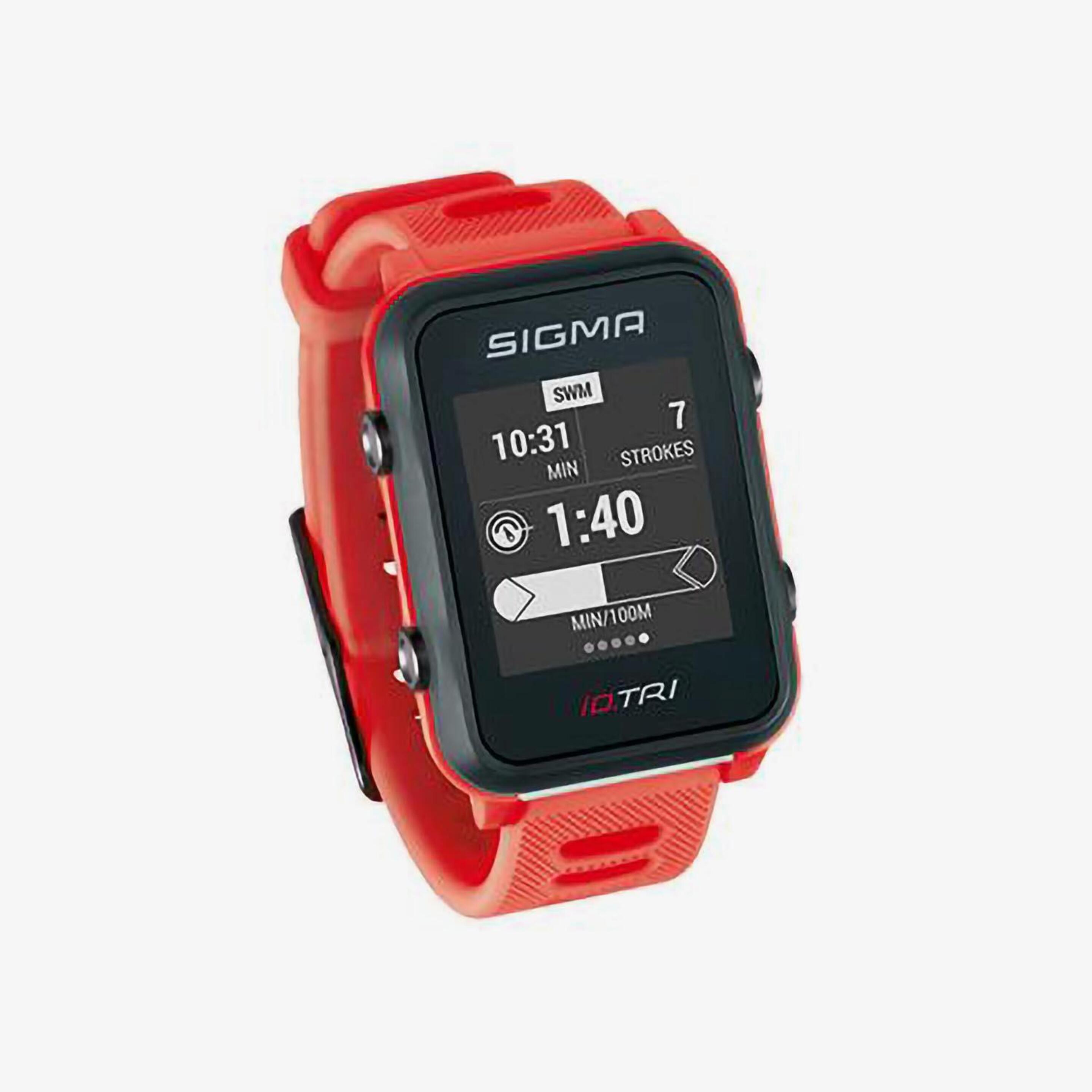 Sigma Id.tri - rojo - Smartwatch Running
