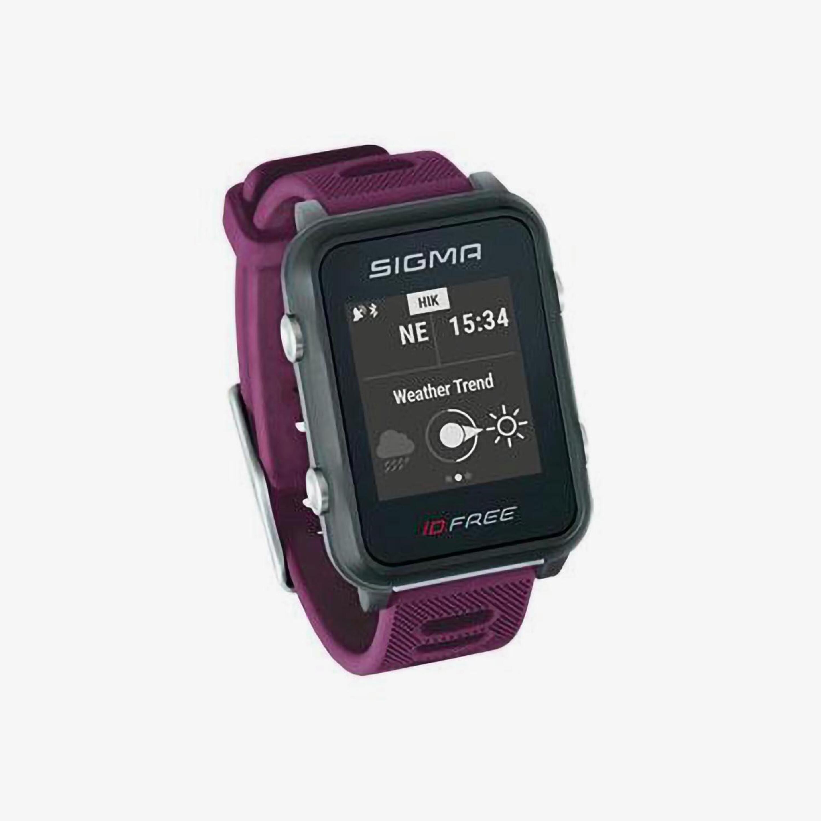 Sigma ID.FREE - Vermelho - Smartwatch Running | Sport Zone