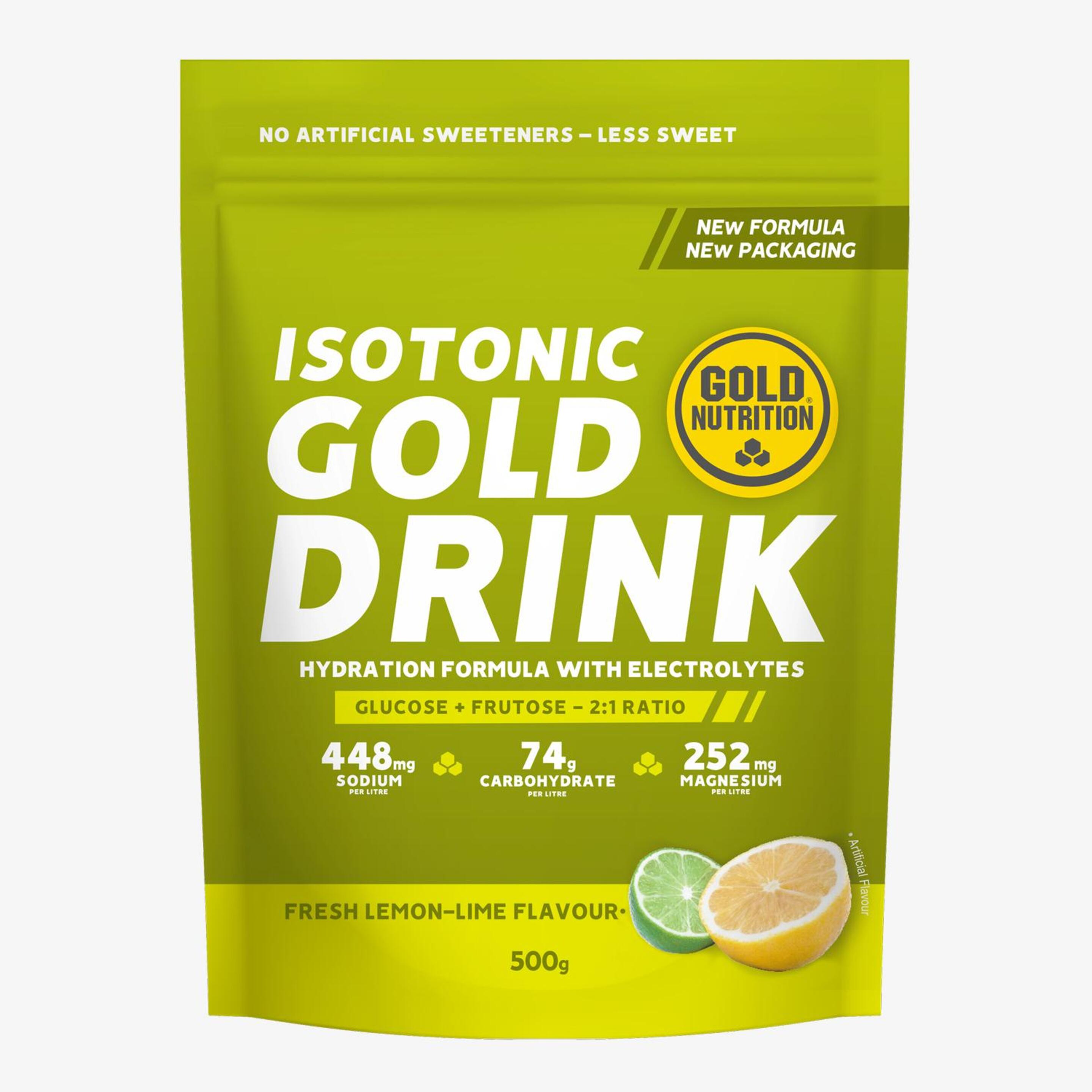 Goldnutrition Isotónica Limón 500g - unico - Bebida Isotónica