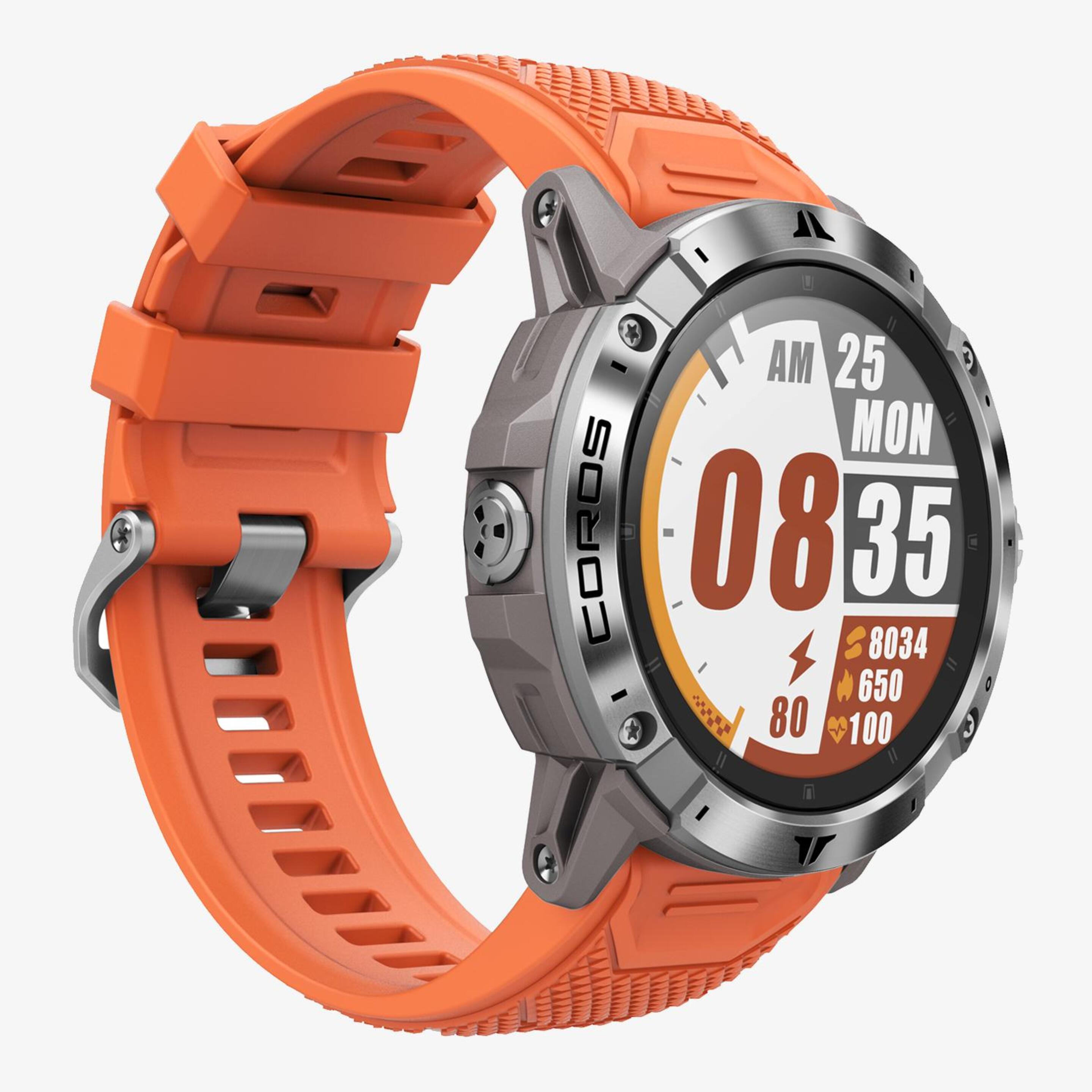 Coros Vertix 2 - Laranja - Smartwatch Running | Sport Zone MKP