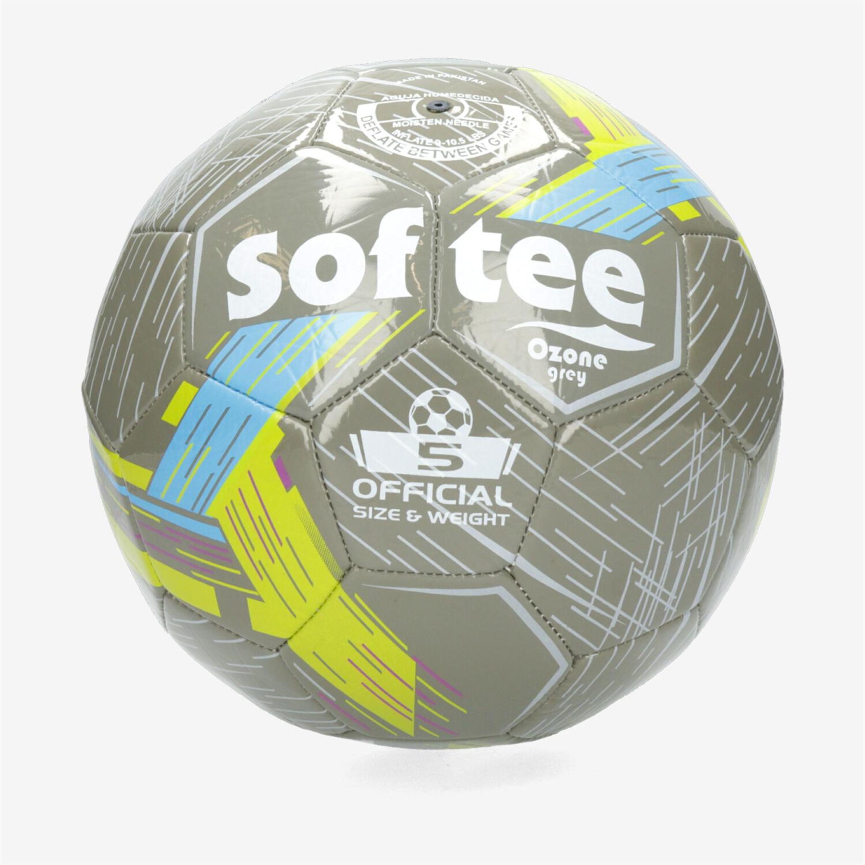 Softee Ozone - Gris - Balón Fútbol