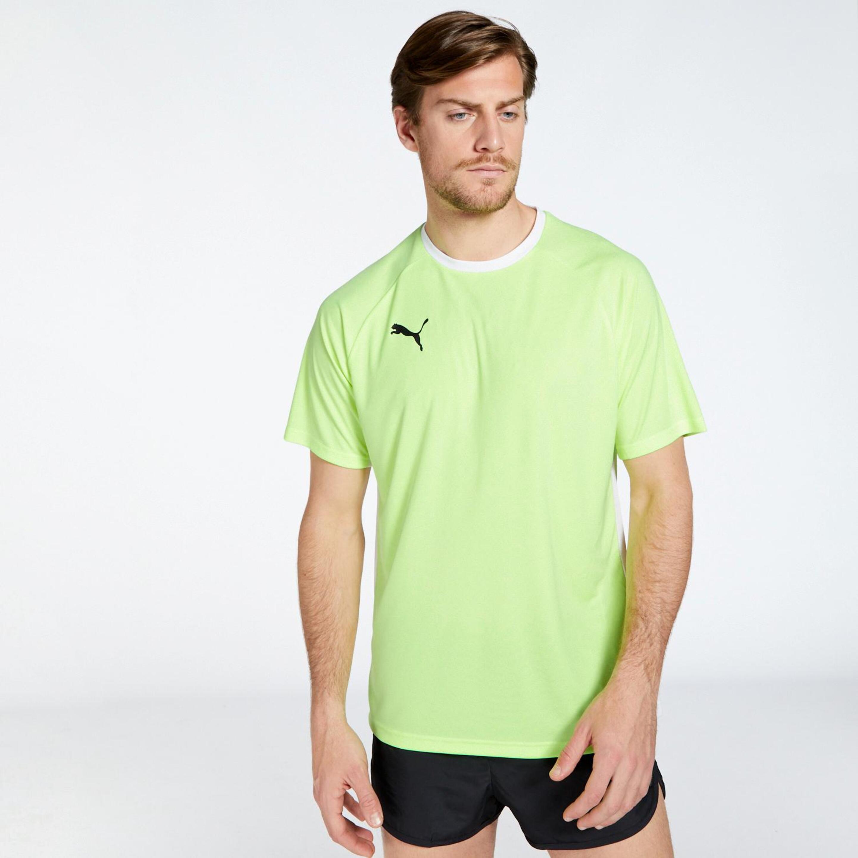 T-shirt Puma - amarillo - T-shirt Padel Homem