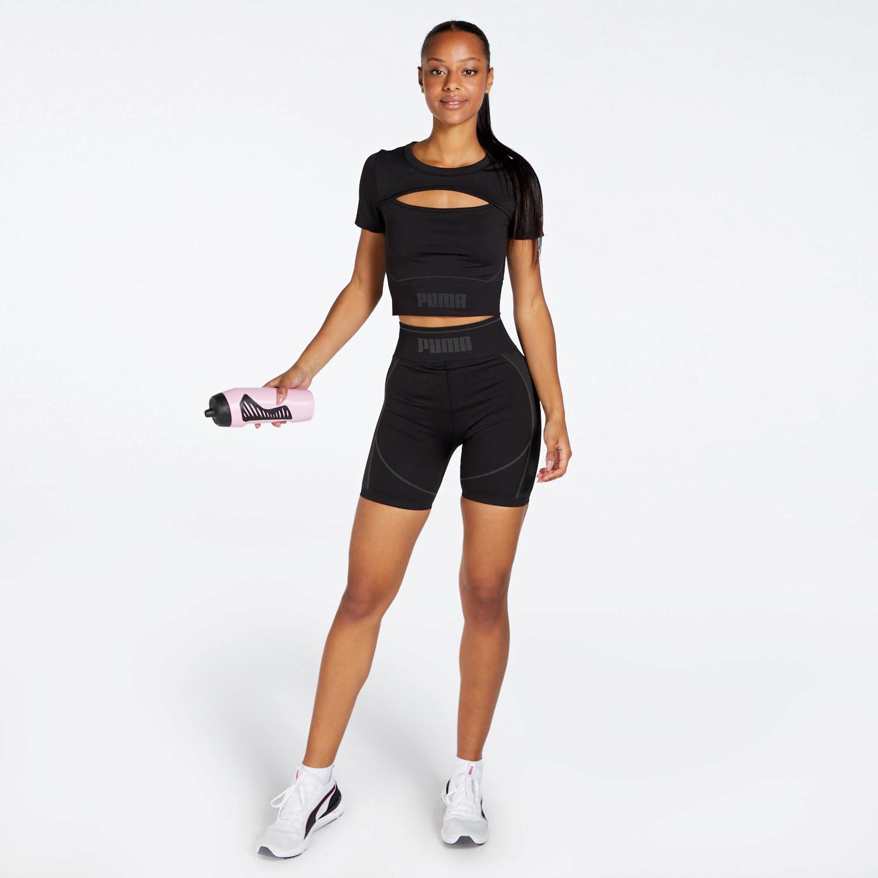 Puma Formknit - Negro - Camiseta Fitness Mujer