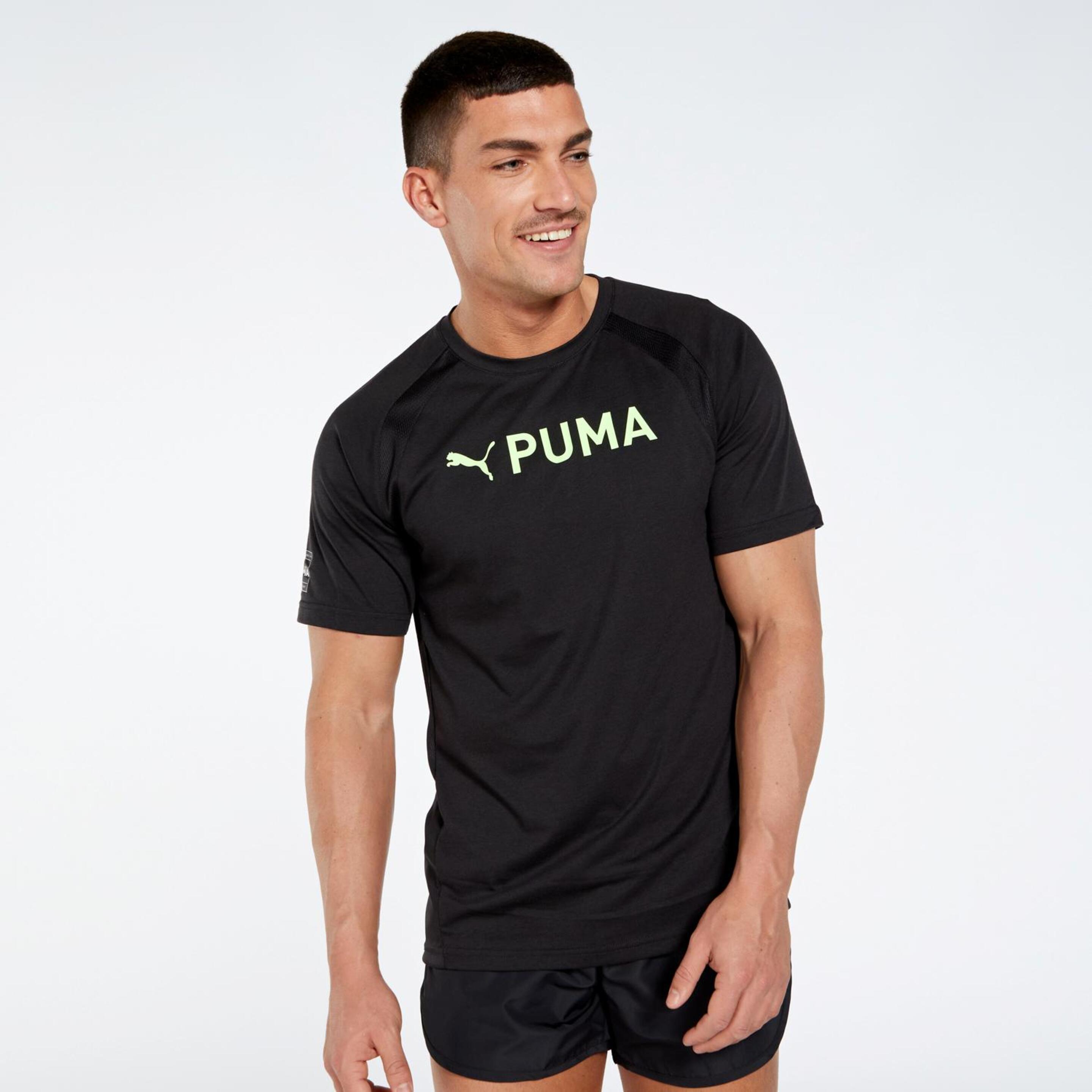 Puma Ultrabreathe - negro - Camiseta Running Hombre