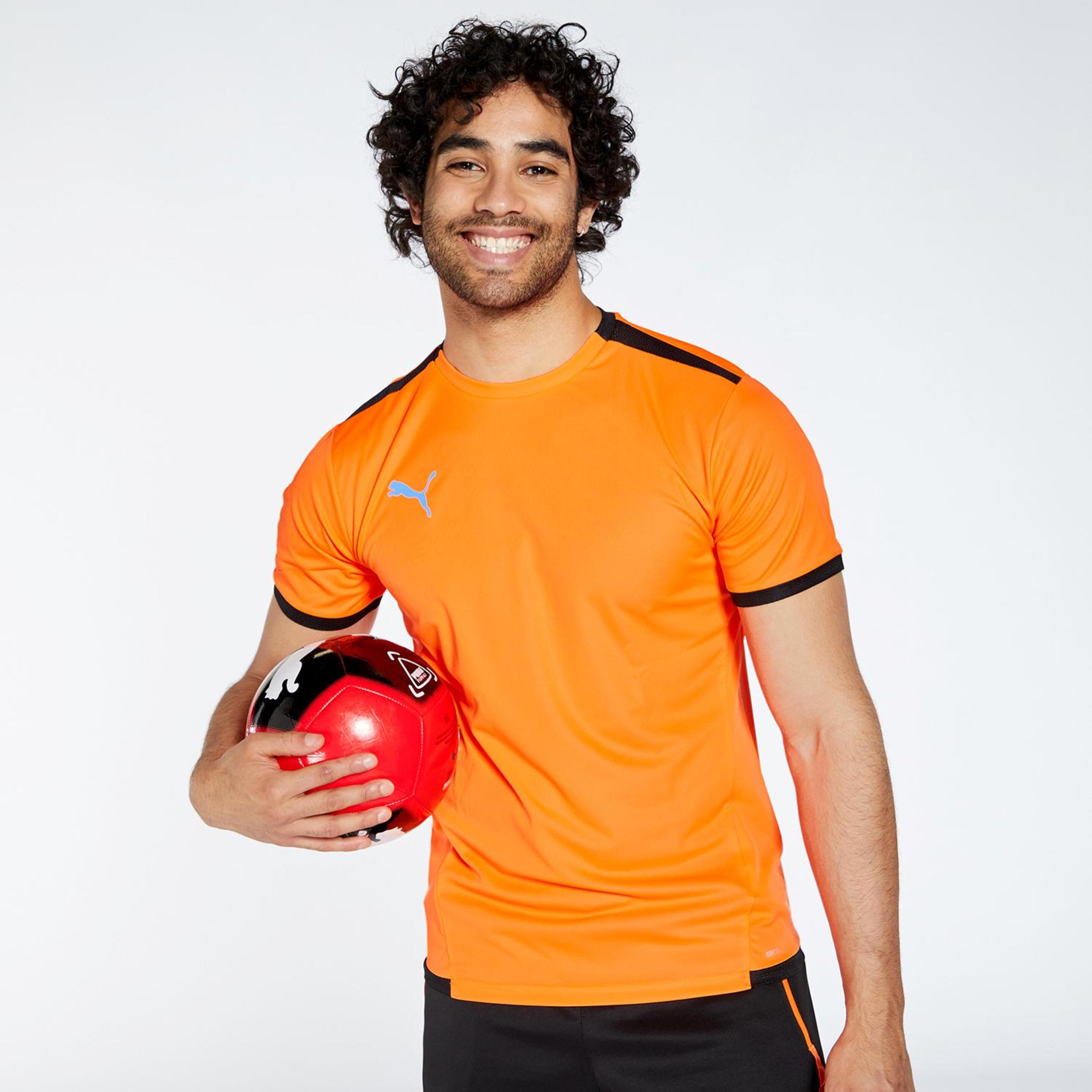 Puma Team Liga - naranja - T-shirt Futebol Homem