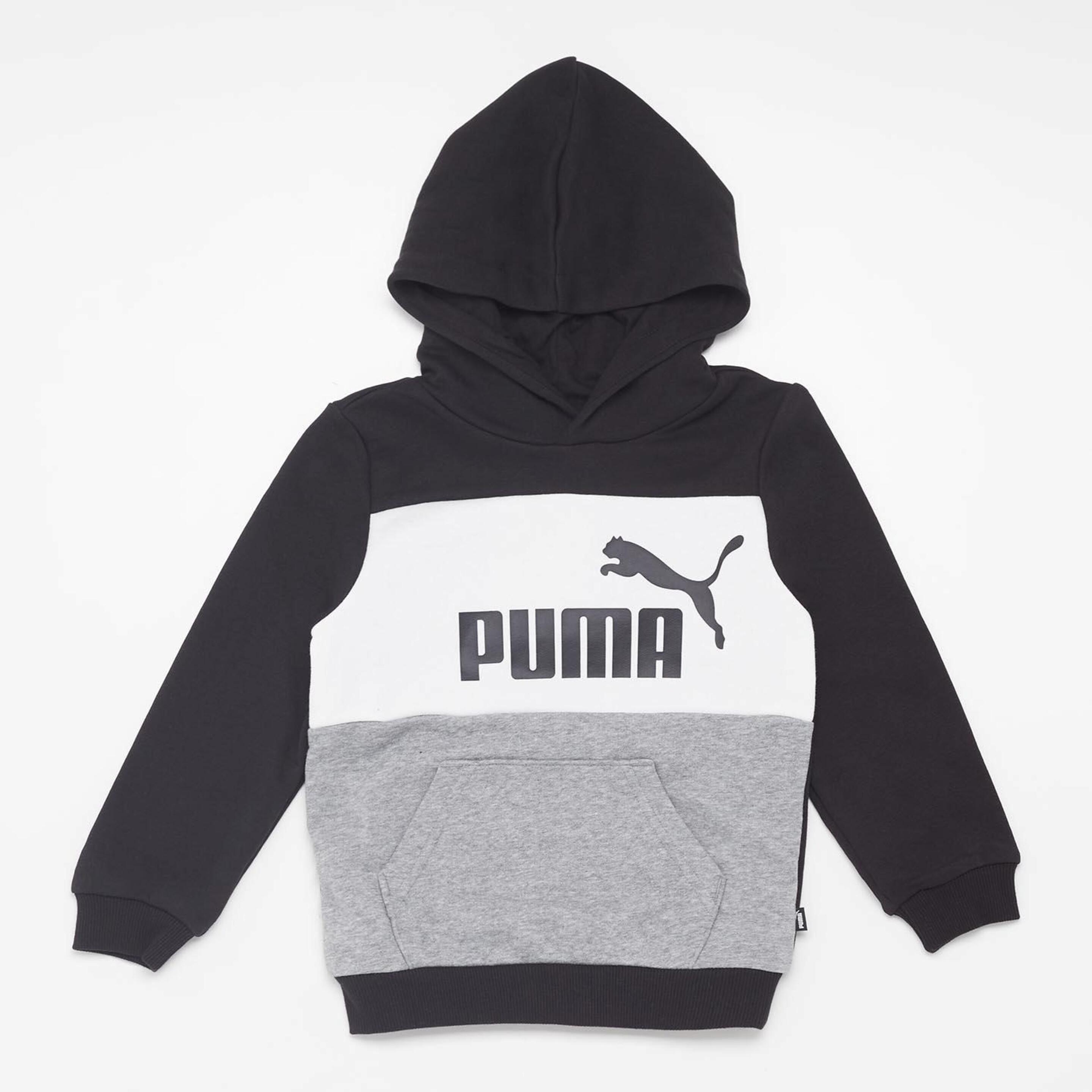 Sweatshirt PUMA - Preto - Sweatshirt Capuz Rapaz | Sport Zone