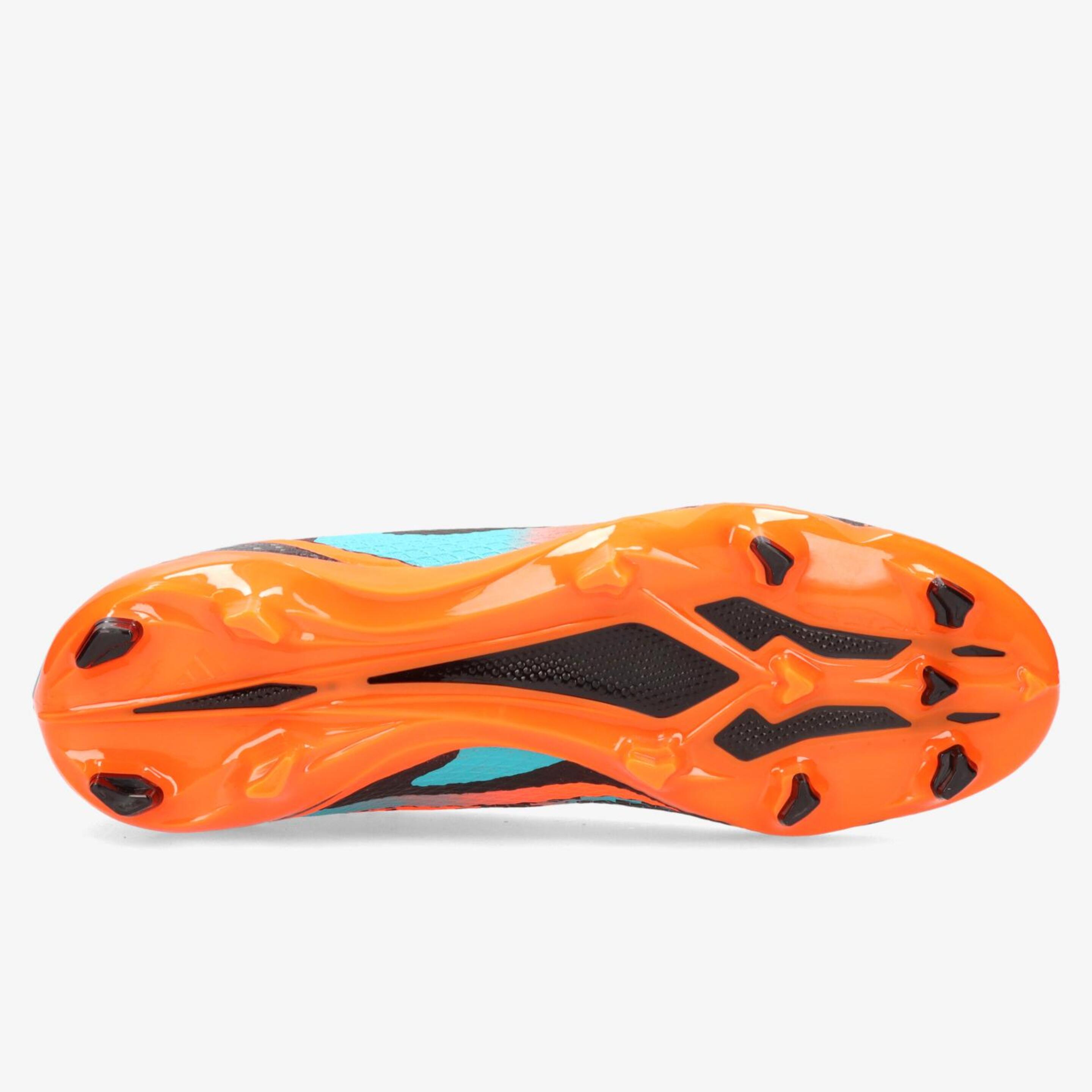 adidas X MESSI 3 FG - Naranja - Botas Fútbol