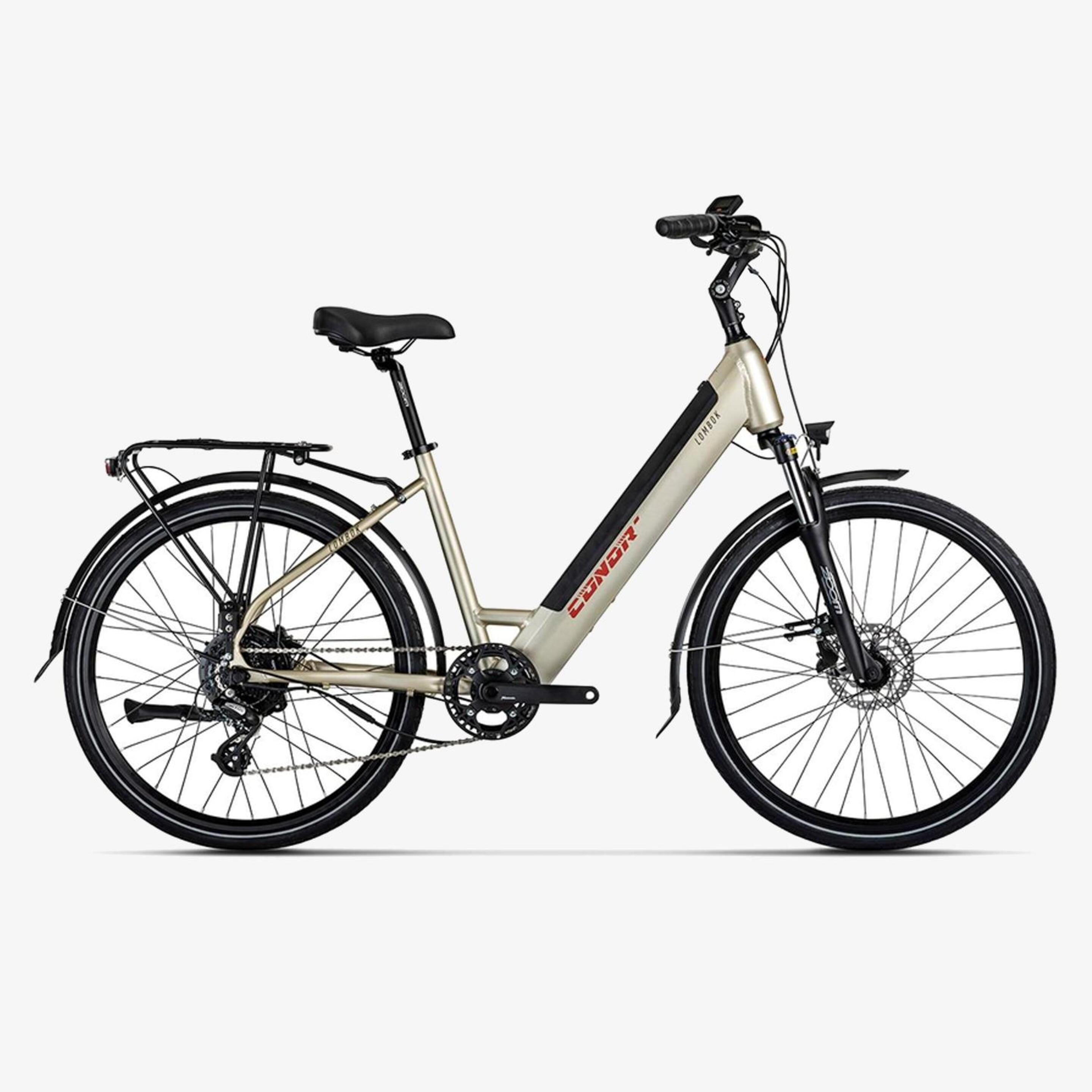 Conor Lombok E-city - marron - Bicicleta Eléctrica