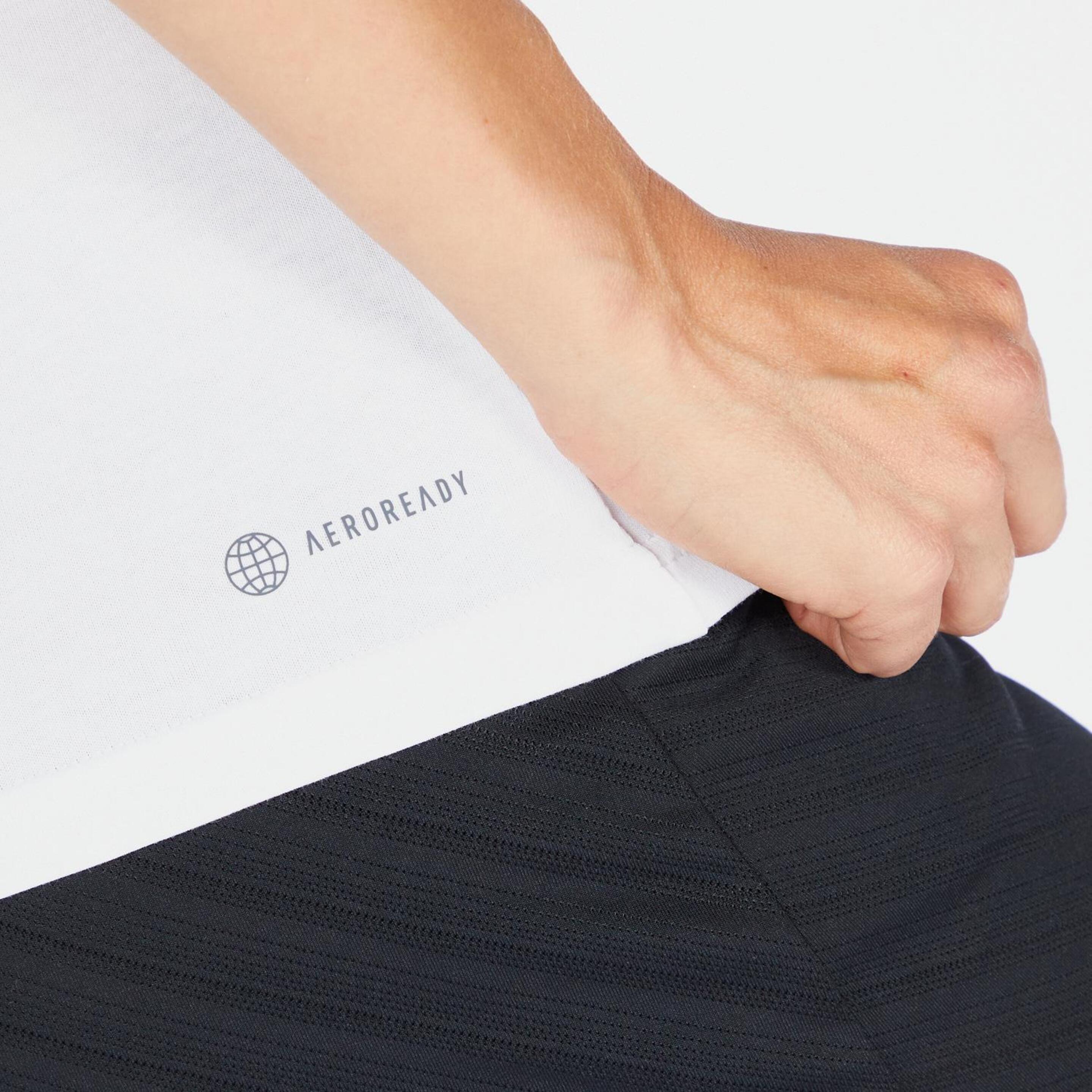 adidas Graphics - Blanco - Camiseta Tenis Mujer