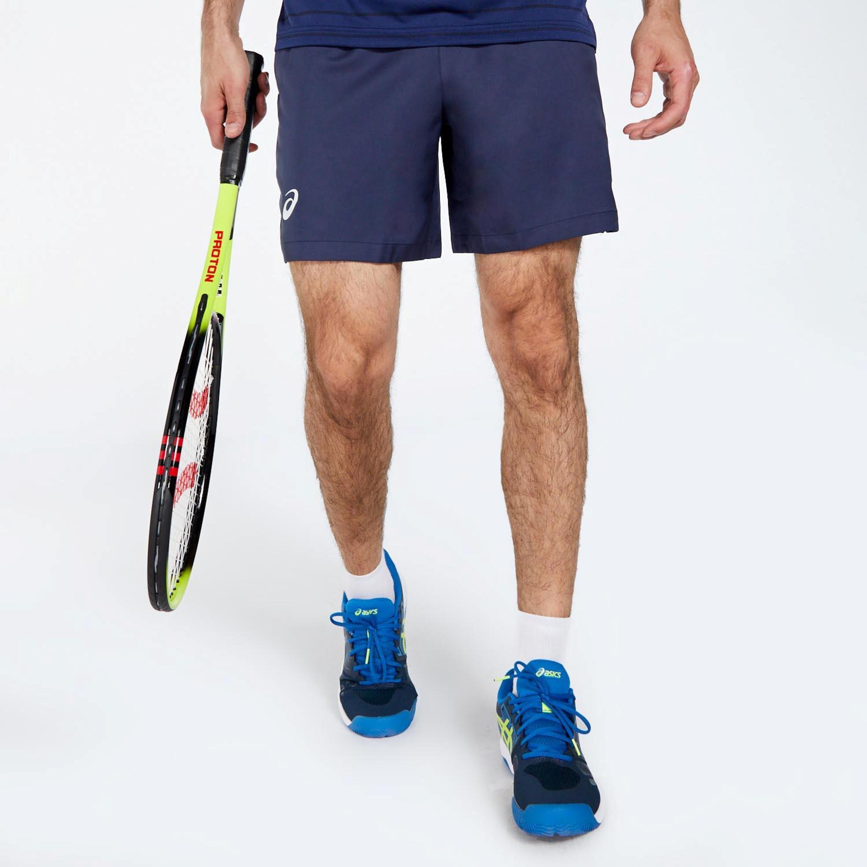 ASICS Court - azul - Pantalón Tenis Hombre