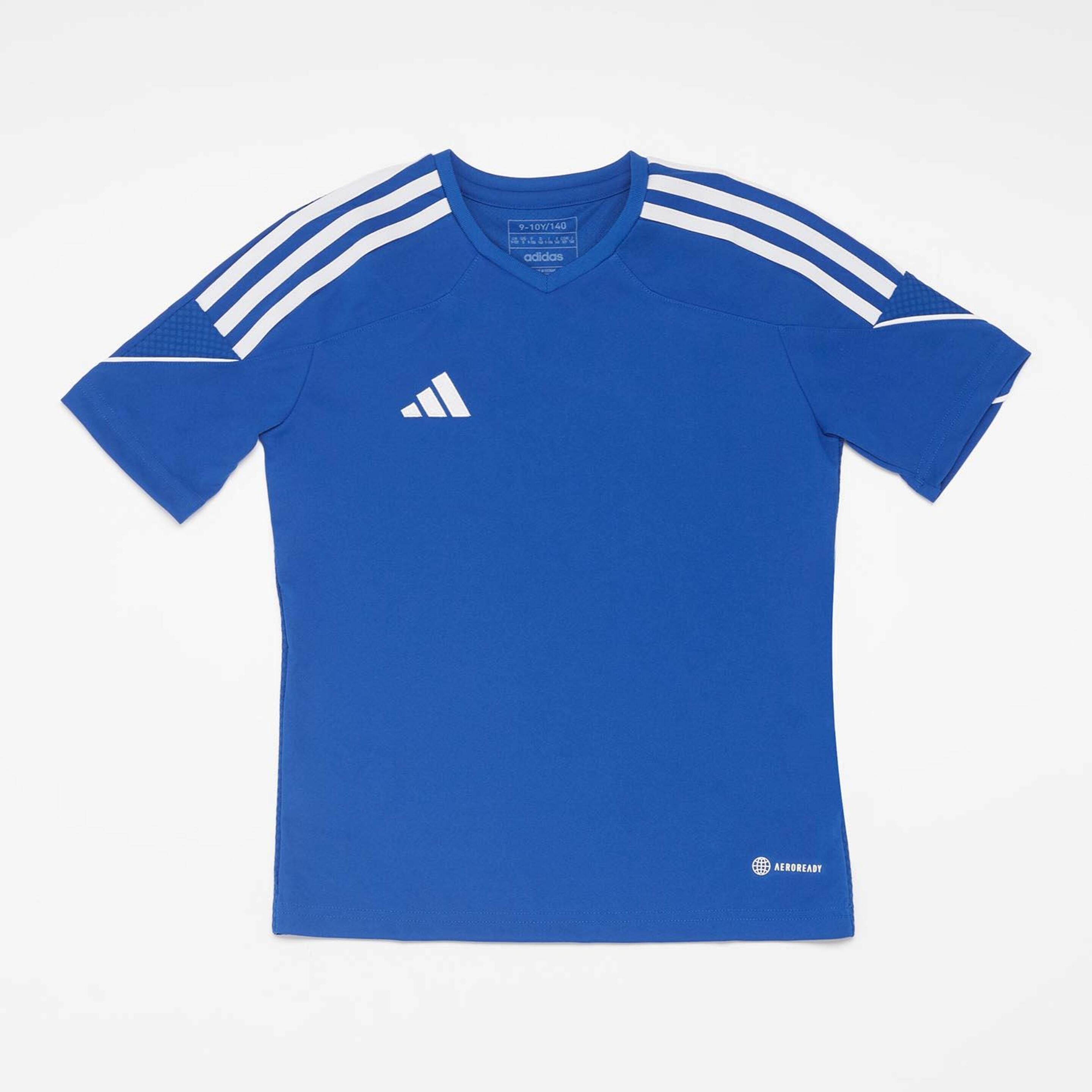 adidas Tiro 23 - azul - Camiseta Compresión Niño