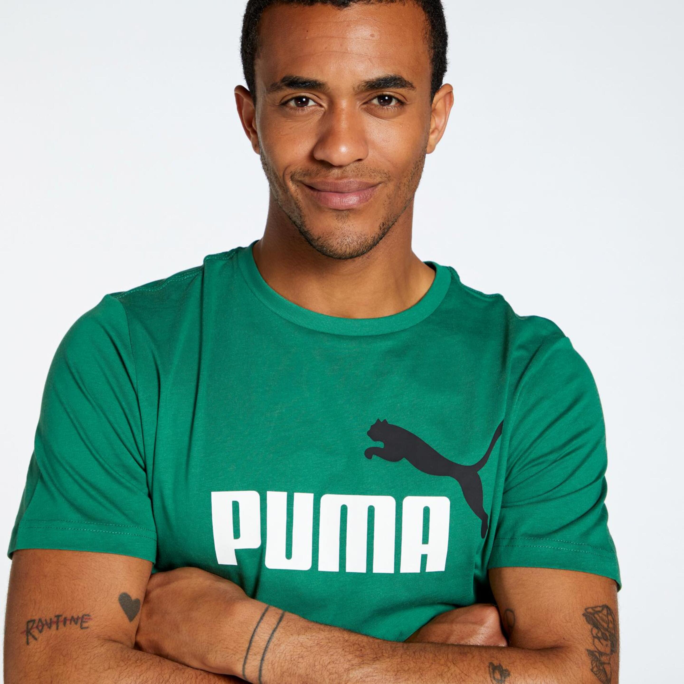 T-shirt PUMA - Verde - T-shirt Homem | Sport Zone