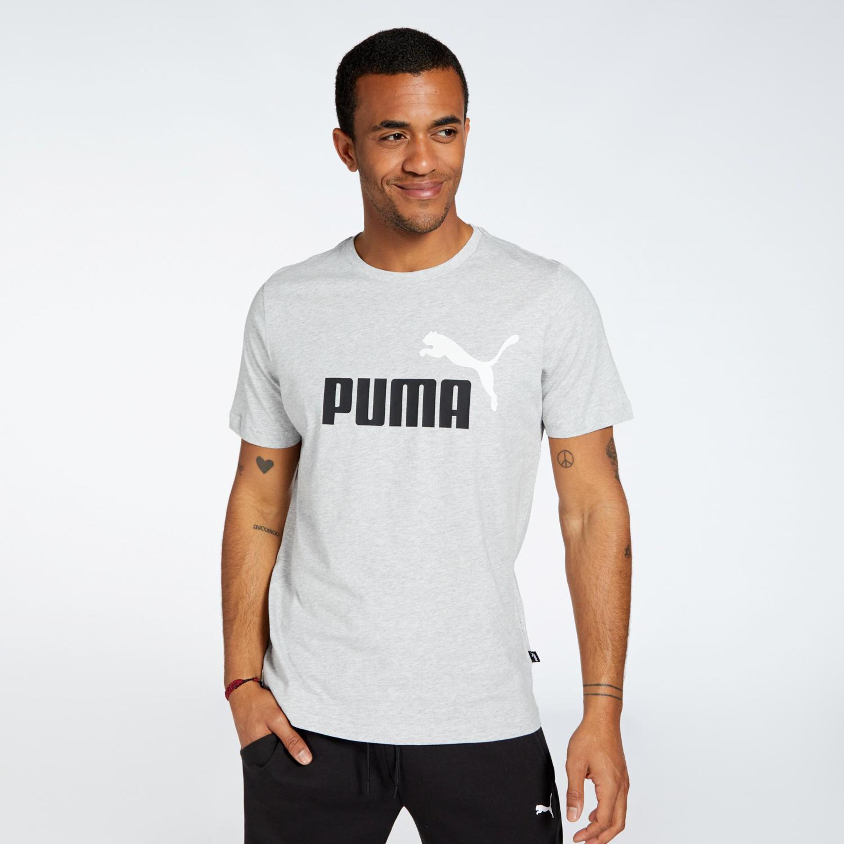 Puma Essentials - gris - Camiseta Hombre