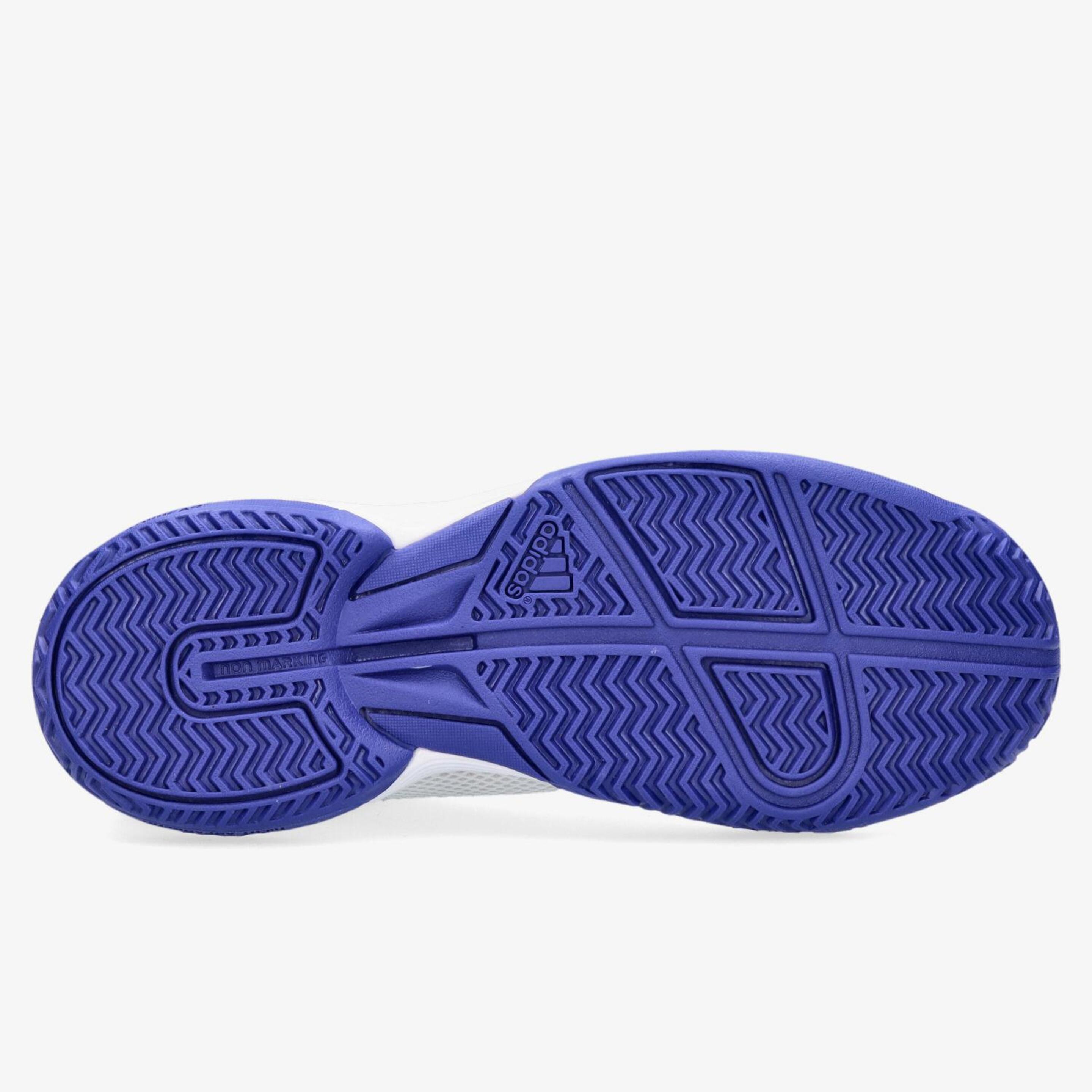 adidas Courtflash - Blanco - Zapatillas Tenis Niño  MKP
