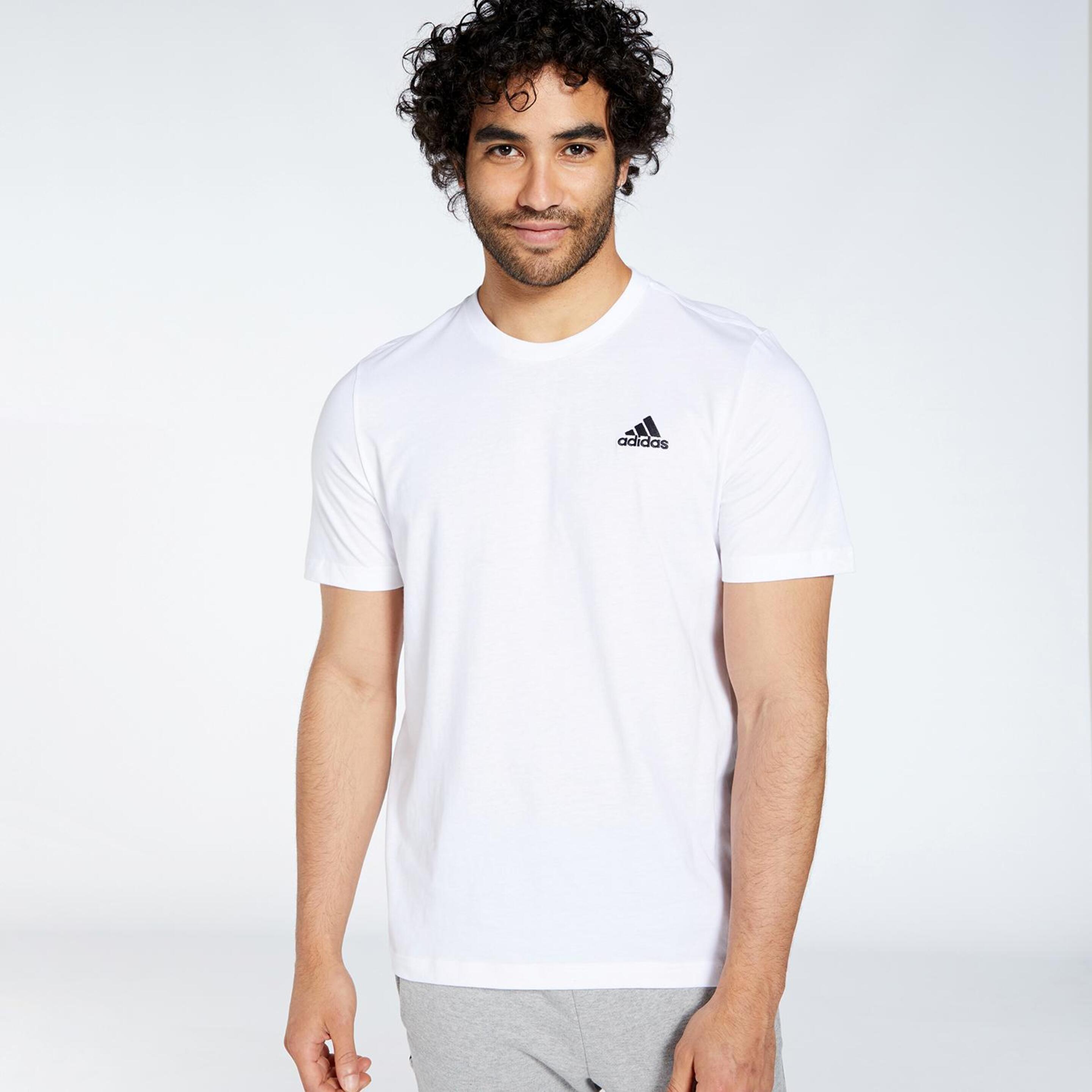 adidas Essentials - blanco - Camiseta Hombre