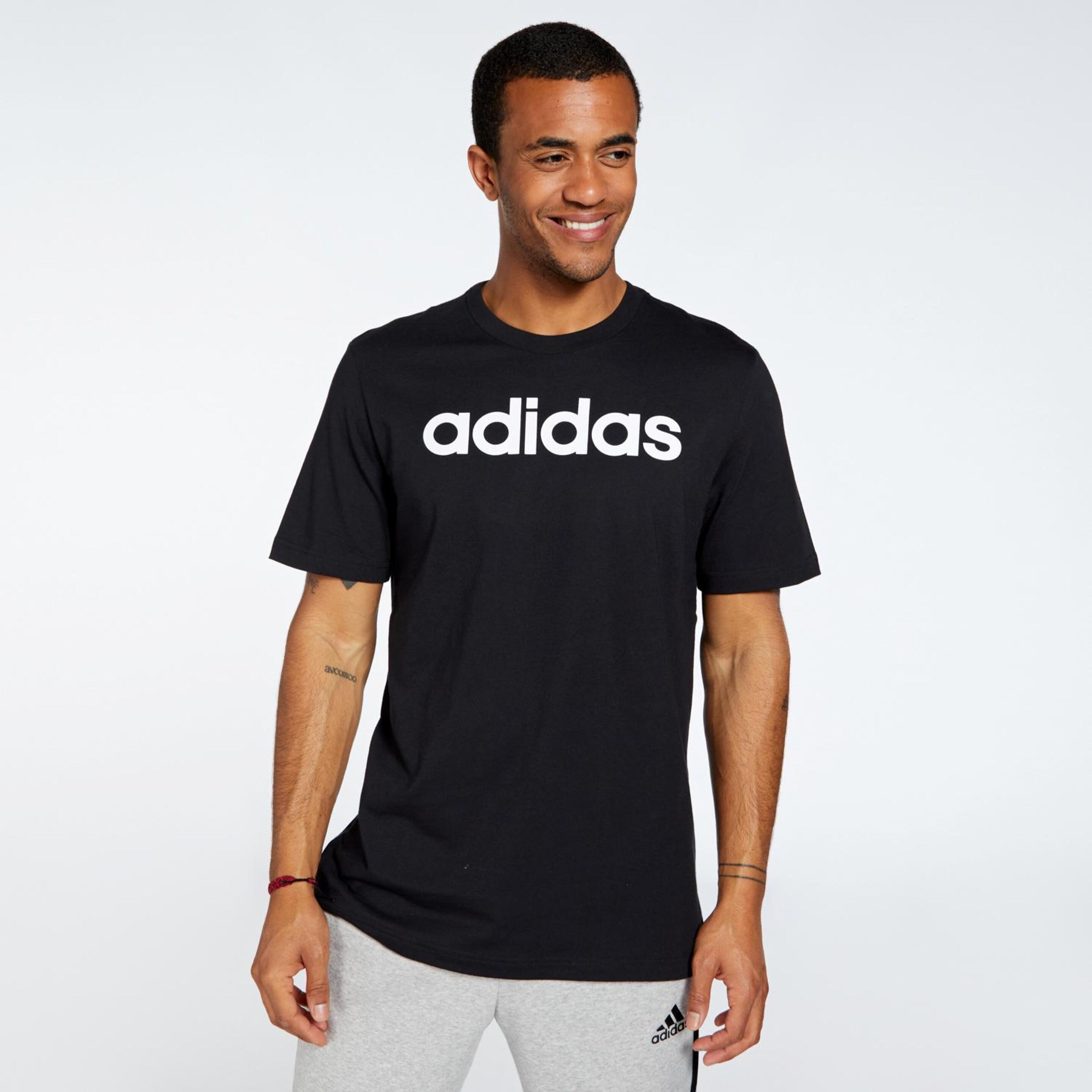 adidas Linear - negro - Camiseta Hombre