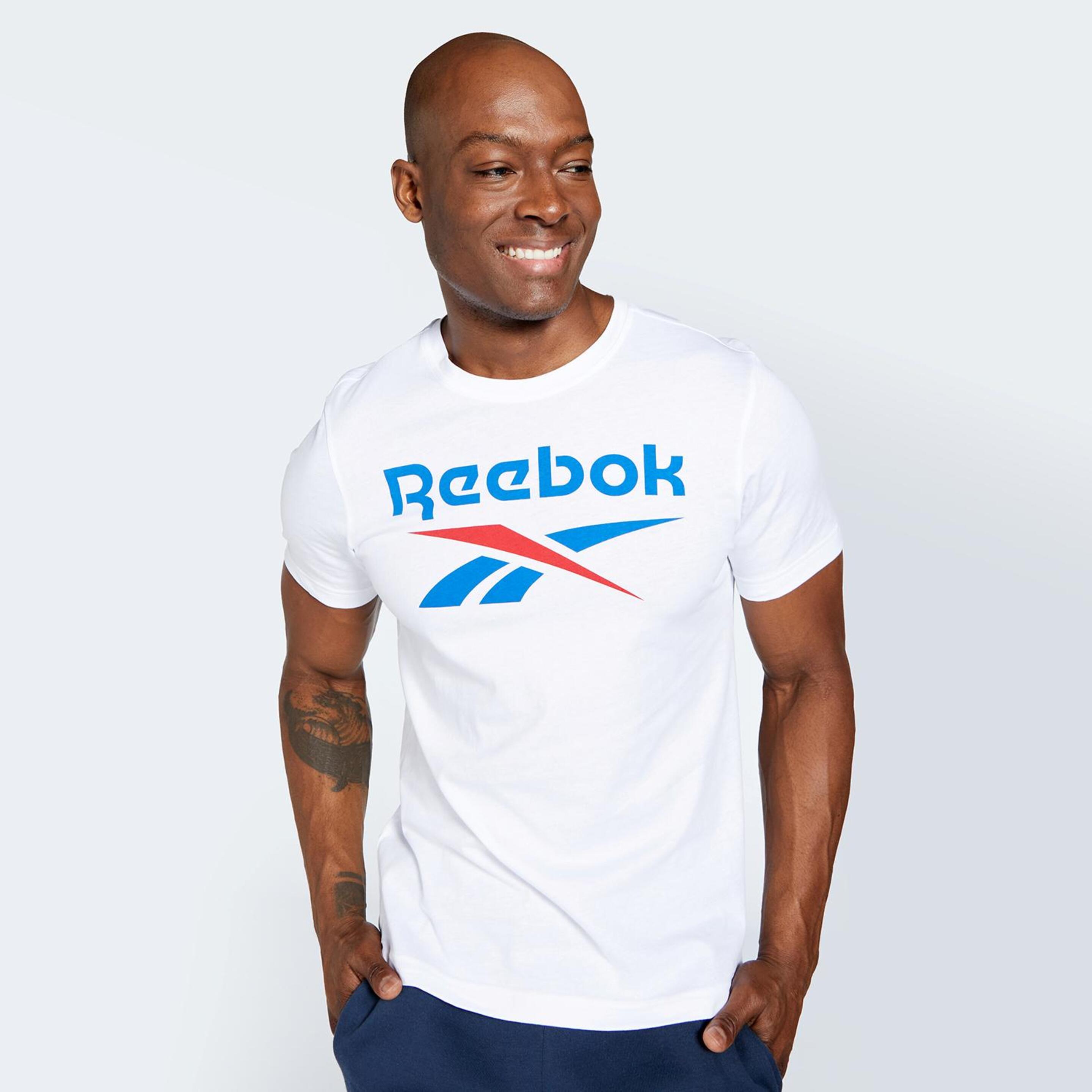 T-shirt Reebok - blanco - T-shirt Homem