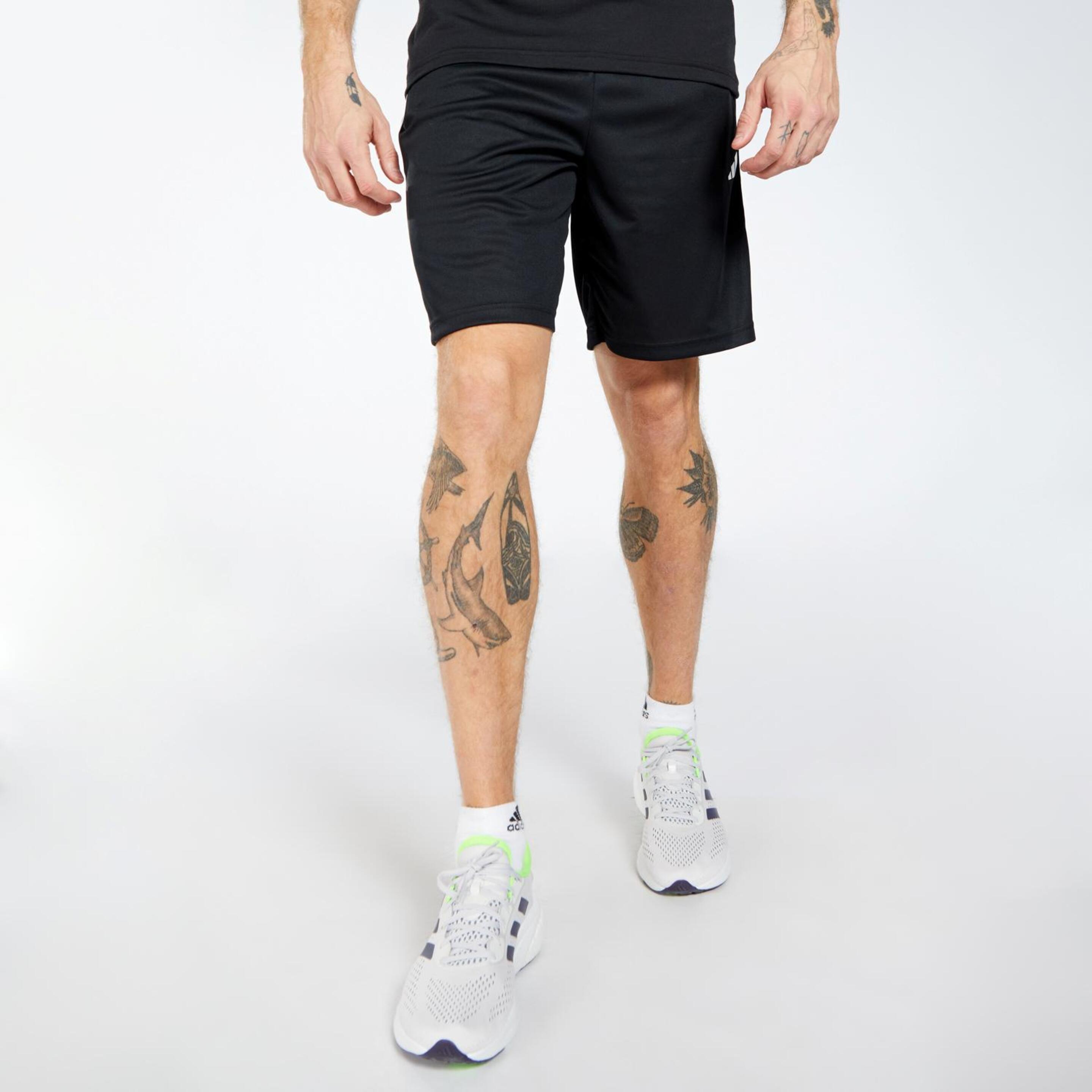 adidas Training 9´ - negro - Pantalón Running Hombre