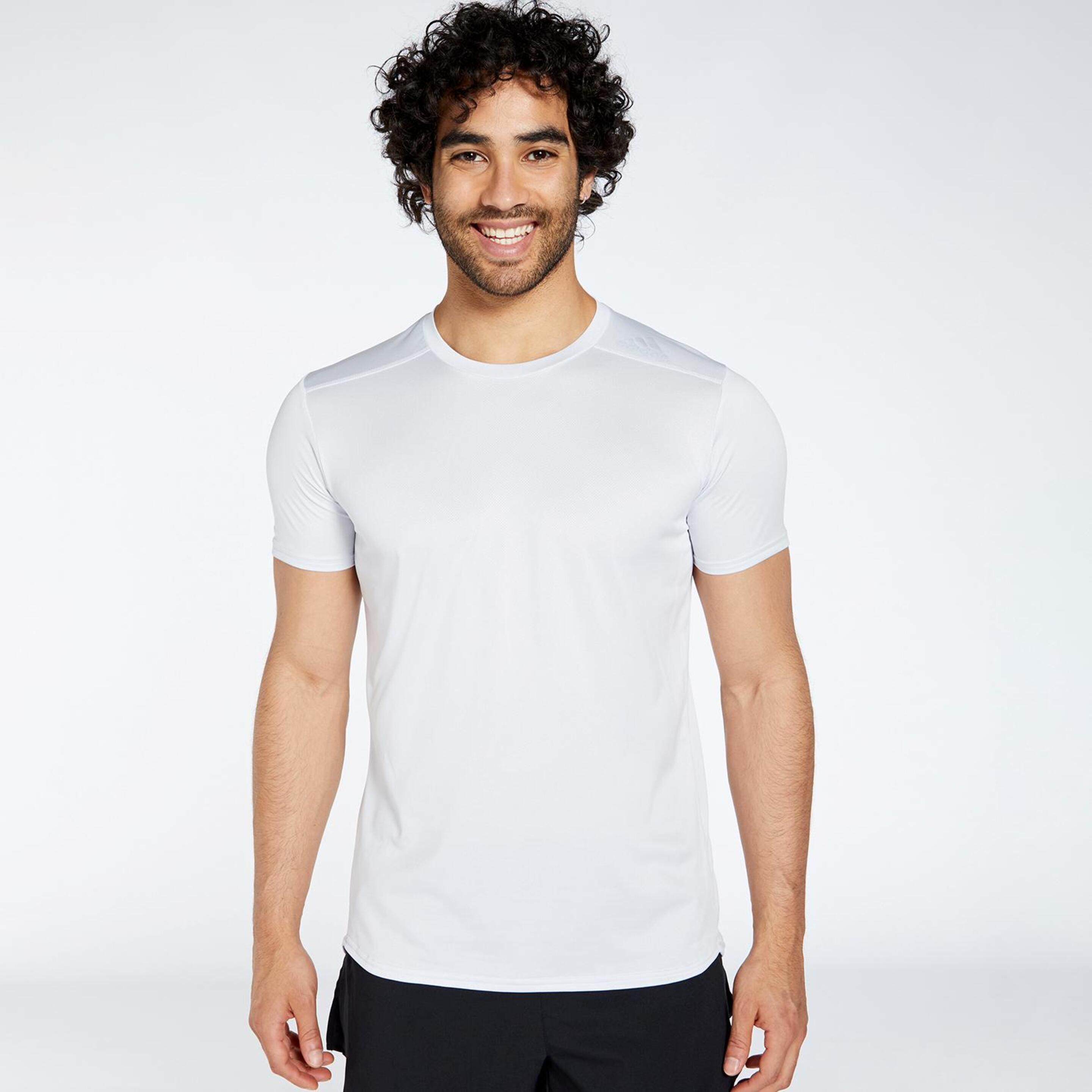 adidas Running Fast - gris - Camiseta Running Hombre