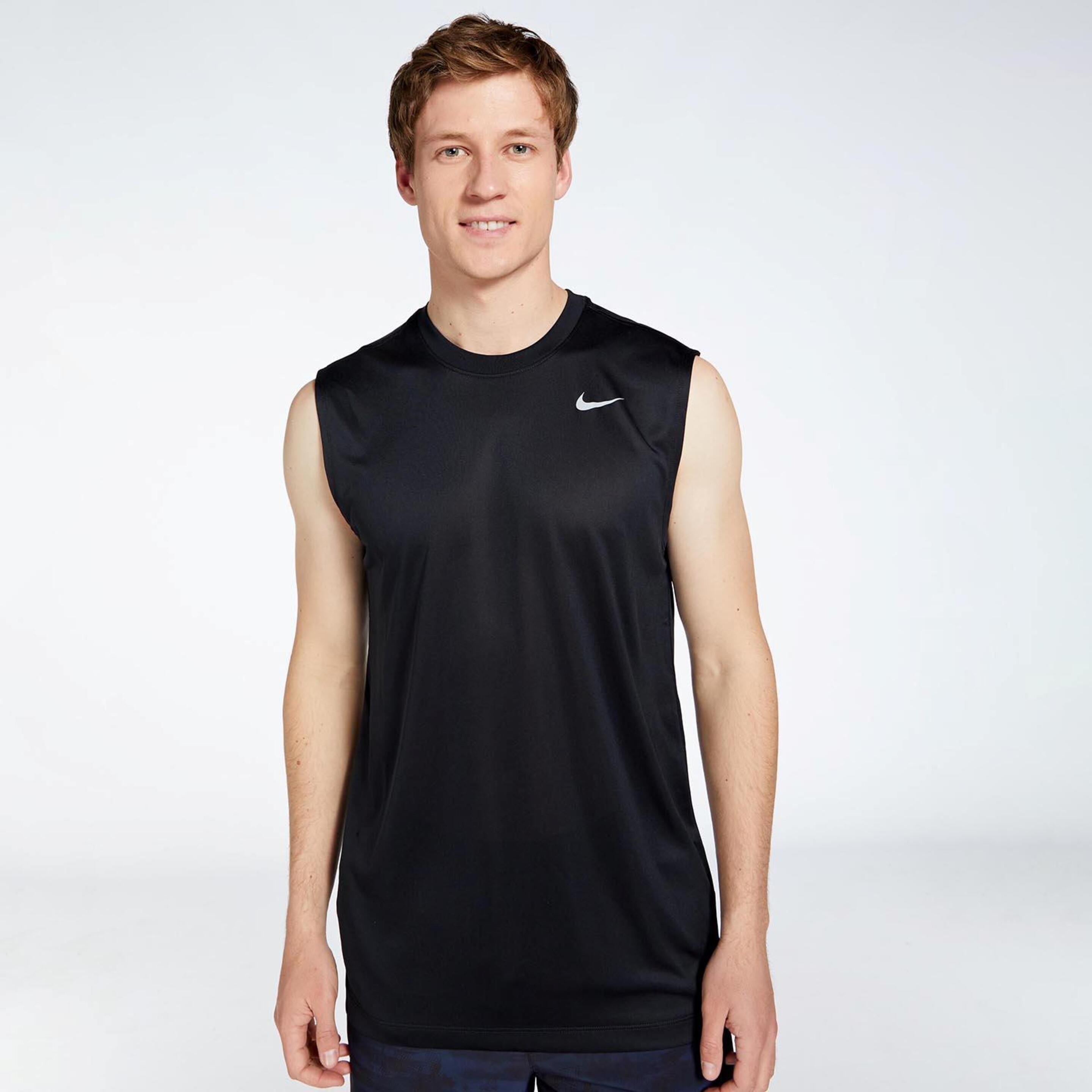 Nike Legend - negro - Camisola Alças Running Homem