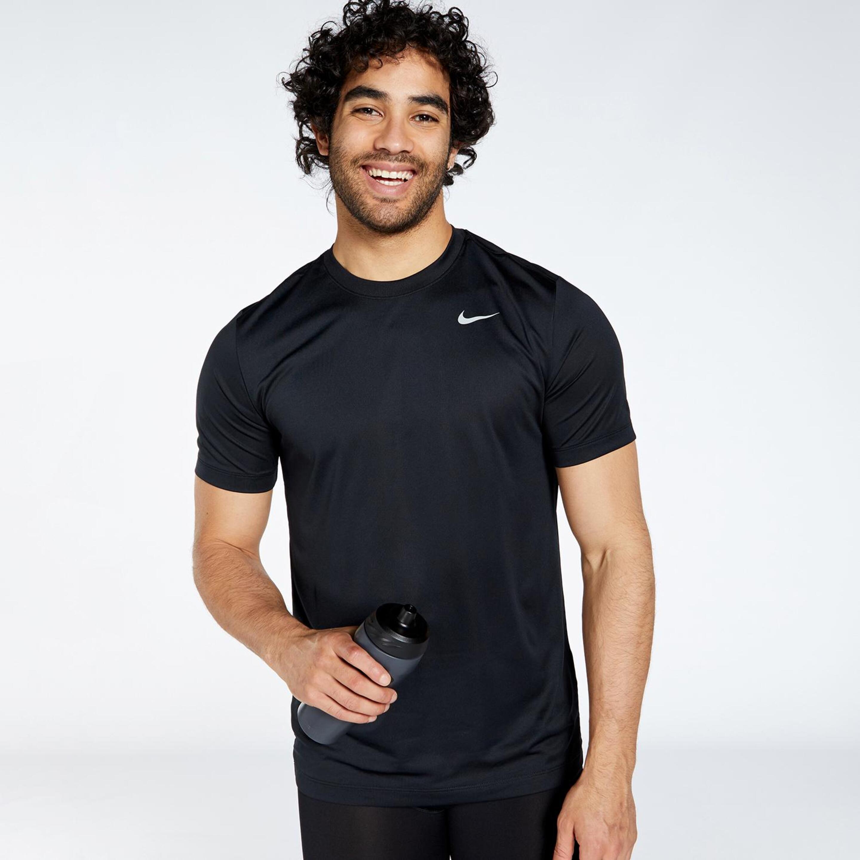 Nike Legend - Preto - T-shirt Running Homem | Sport Zone